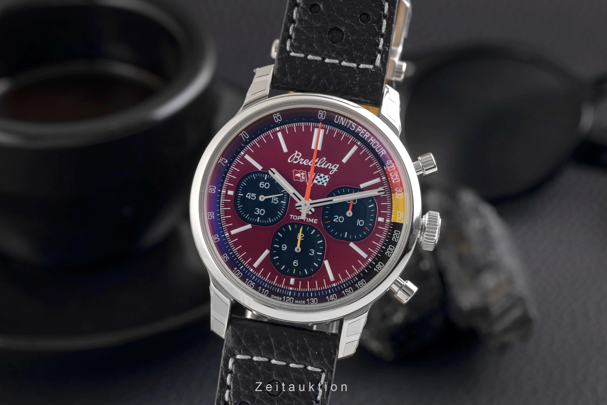 Breitling Top Time chronograph steel automatic Kal. B01 Ref