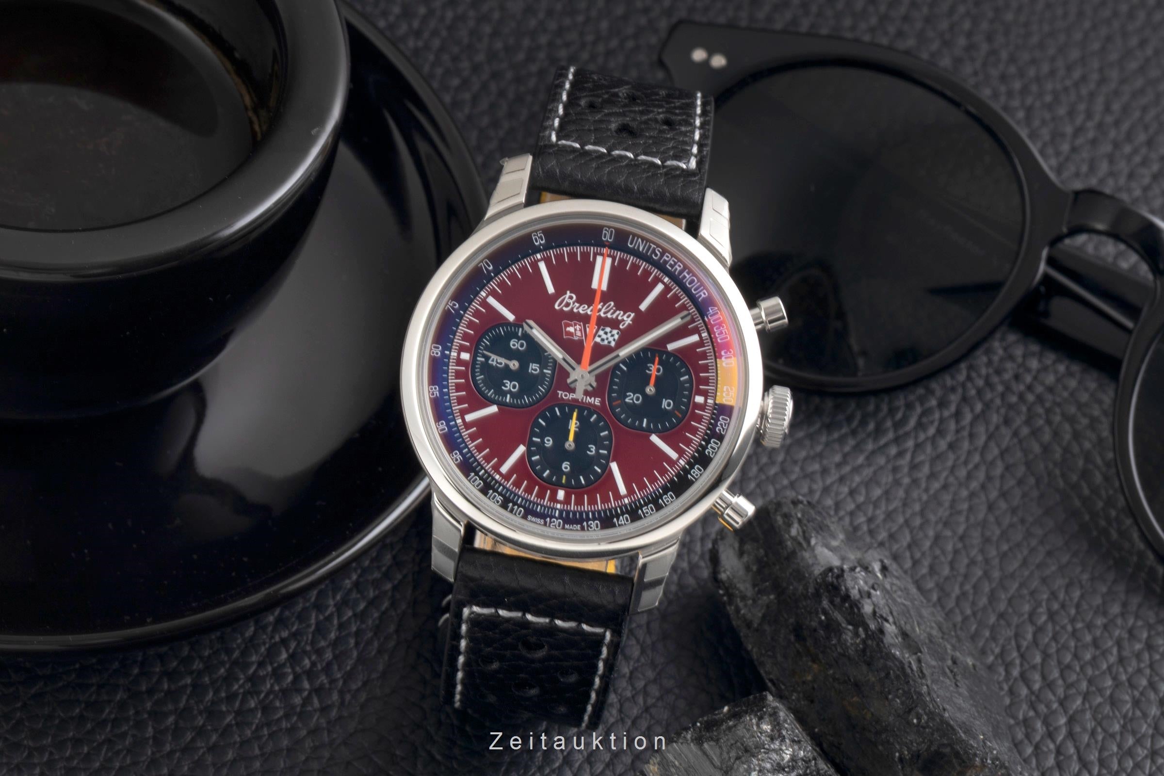 Breitling Top Time chronograph steel automatic men's watch AB01761A1K1X1 LP: 7250EUR  [2602175]