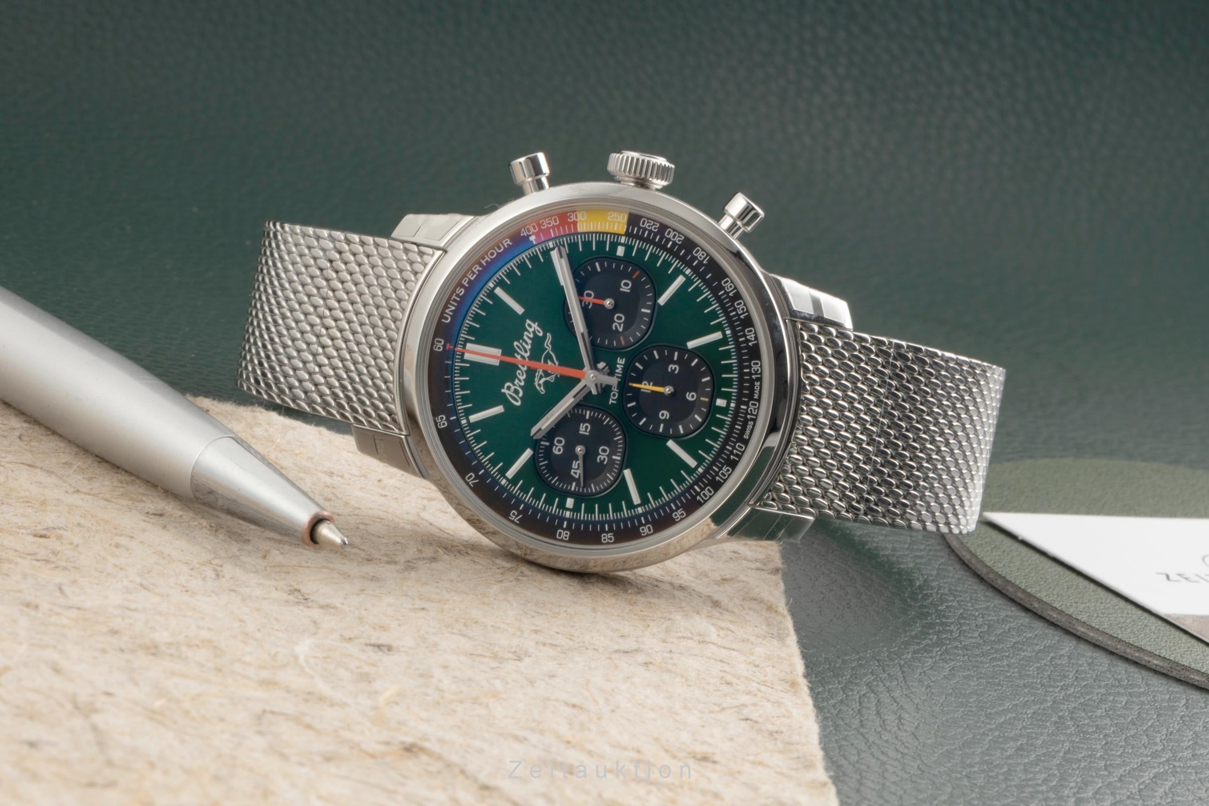 Breitling Top Time chronograph steel automatic men's watch AB01762A1L1A1 LP: 7650EUR  [2602176]