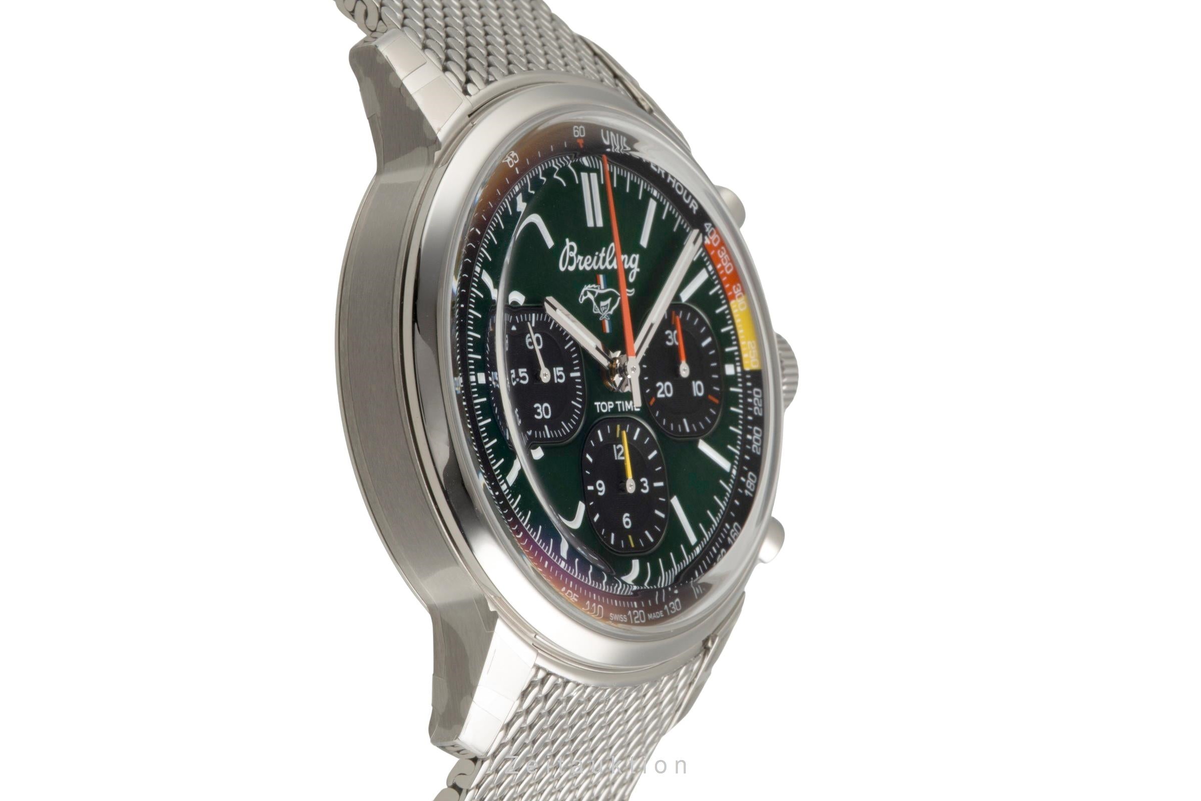 Breitling Top Time chronograph steel automatic men's watch AB01762A1L1A1 LP: 7650EUR  [2602176]