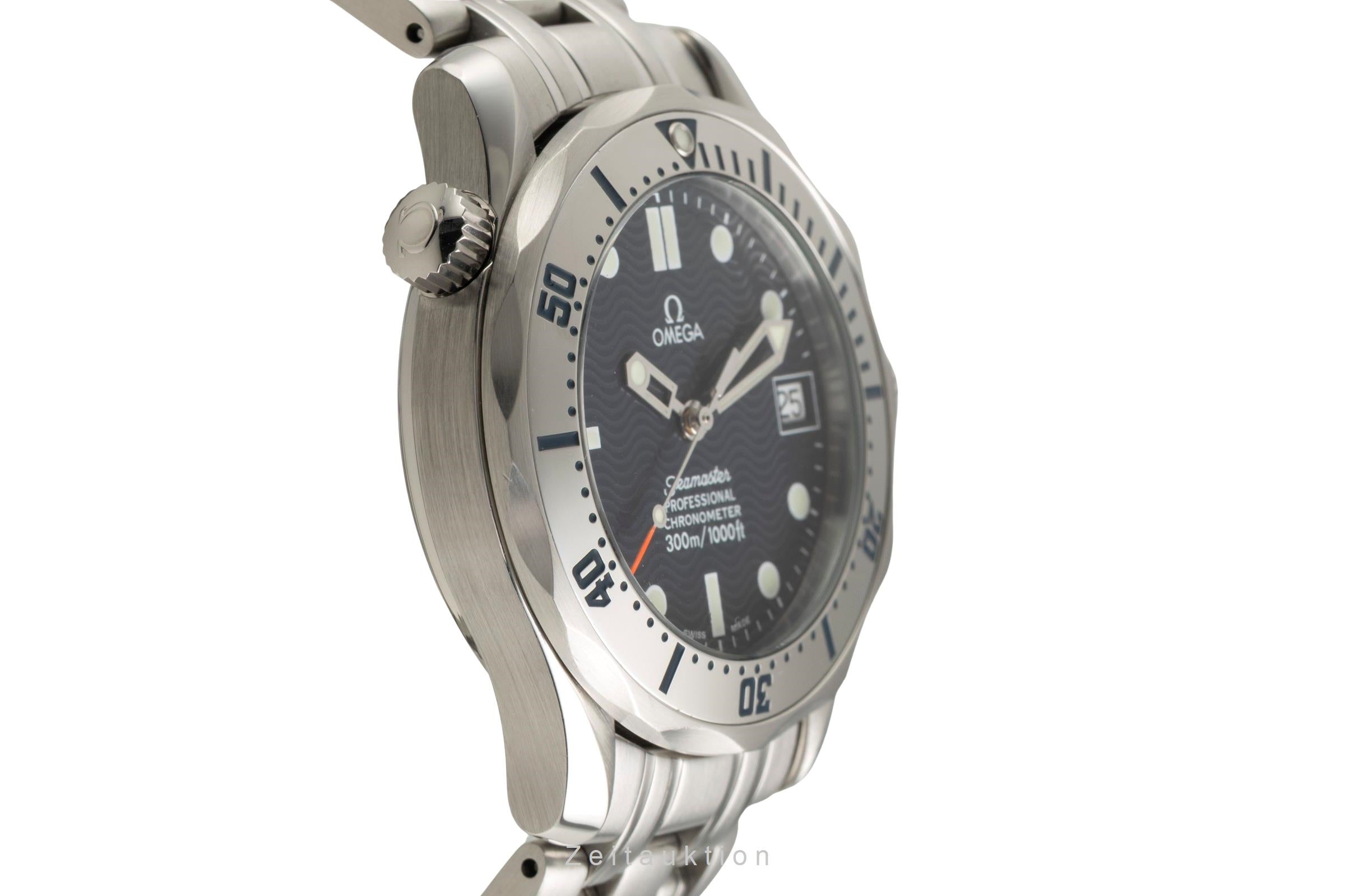 Omega Seamaster acero automático reloj para caballeros 2552.80.00  [2602177]