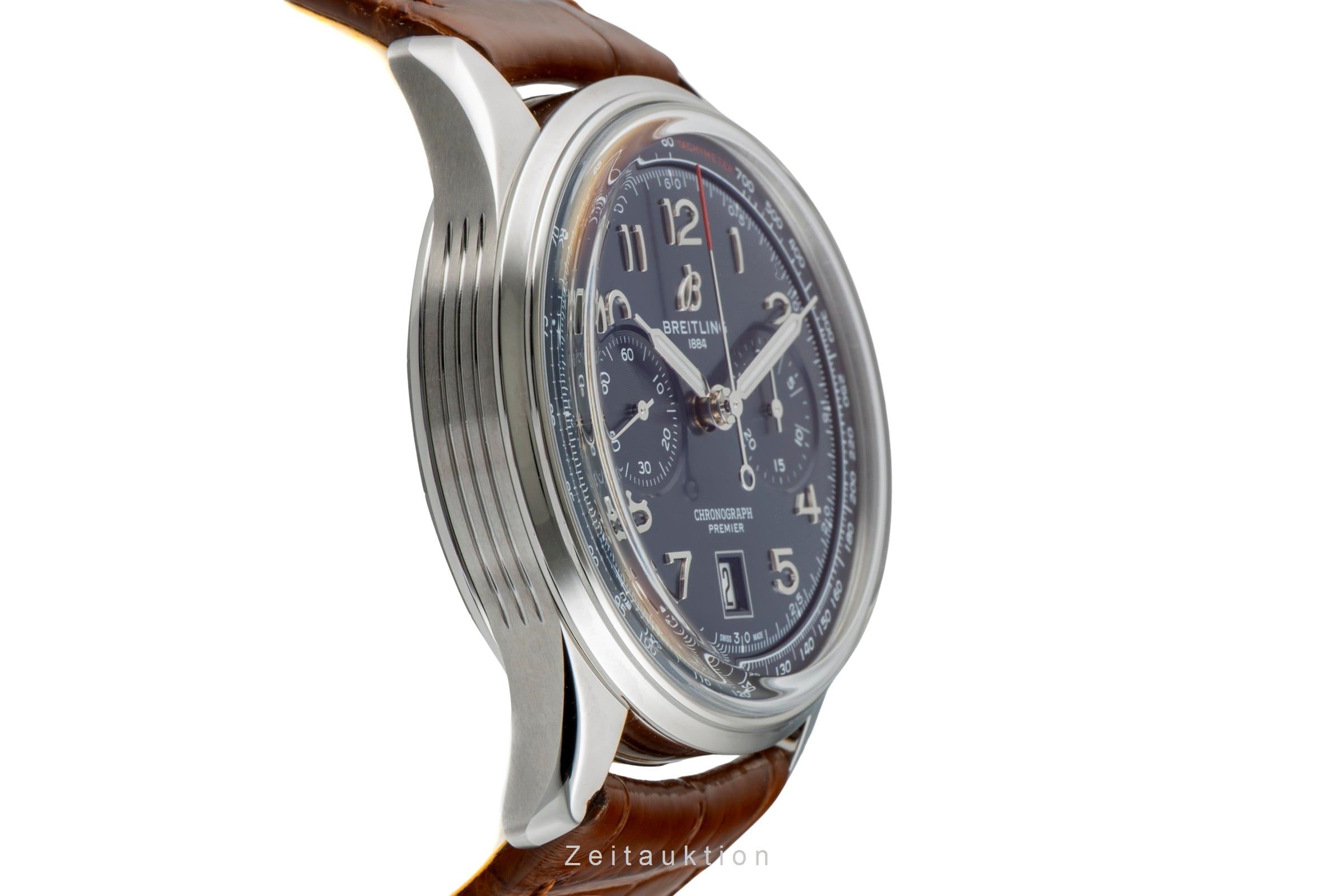Breitling Premier cronógrafo acero automático reloj para caballeros AB0145171C1P1 LP: 9000EUR  [2602184]