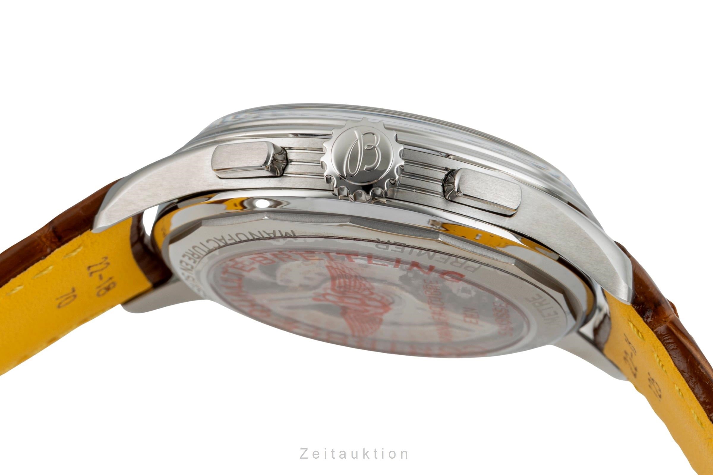 Breitling Premier cronógrafo acero automático reloj para caballeros AB0145171C1P1 LP: 9000EUR  [2602184]