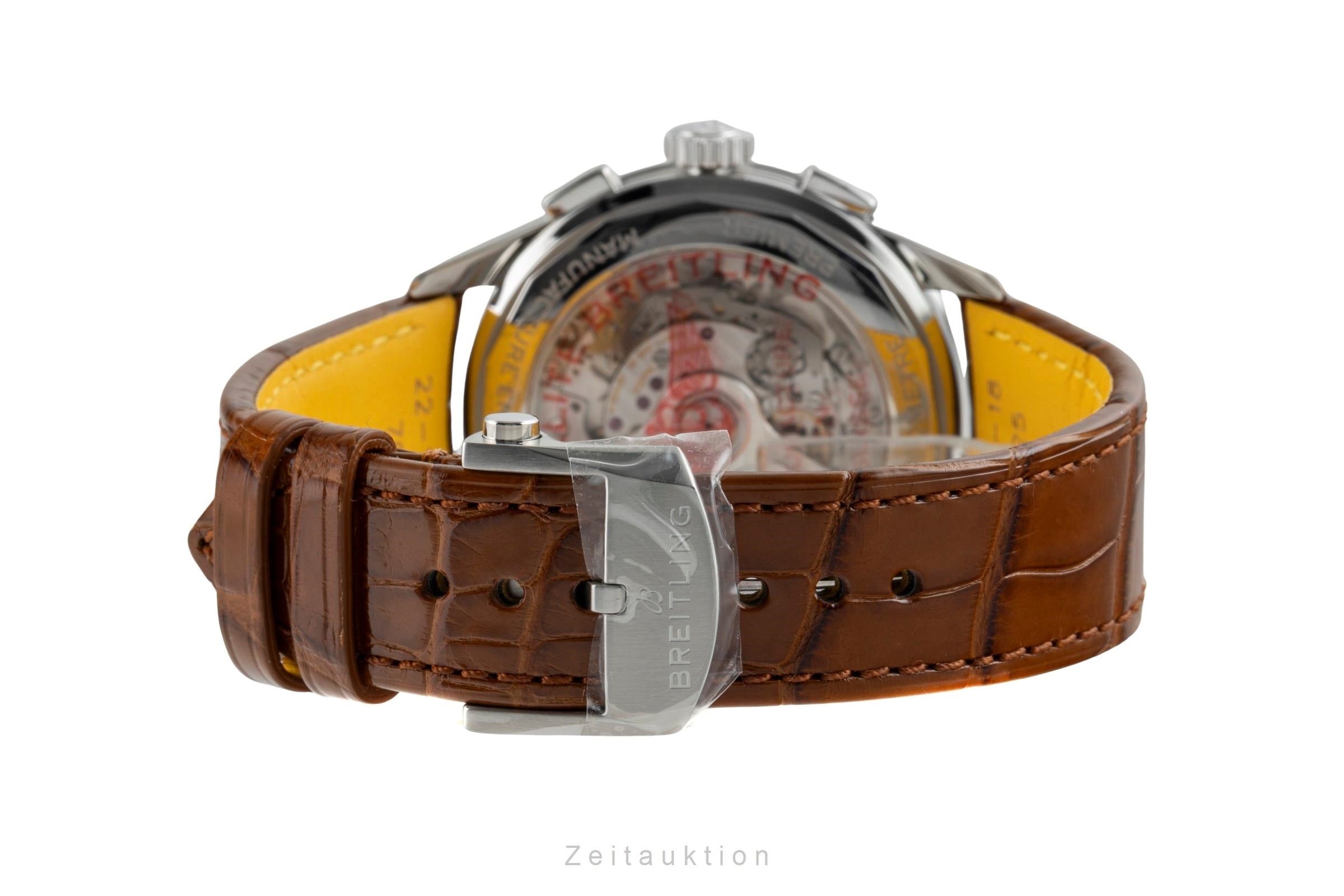 Breitling Premier cronógrafo acero automático reloj para caballeros AB0145171C1P1 LP: 9000EUR  [2602184]