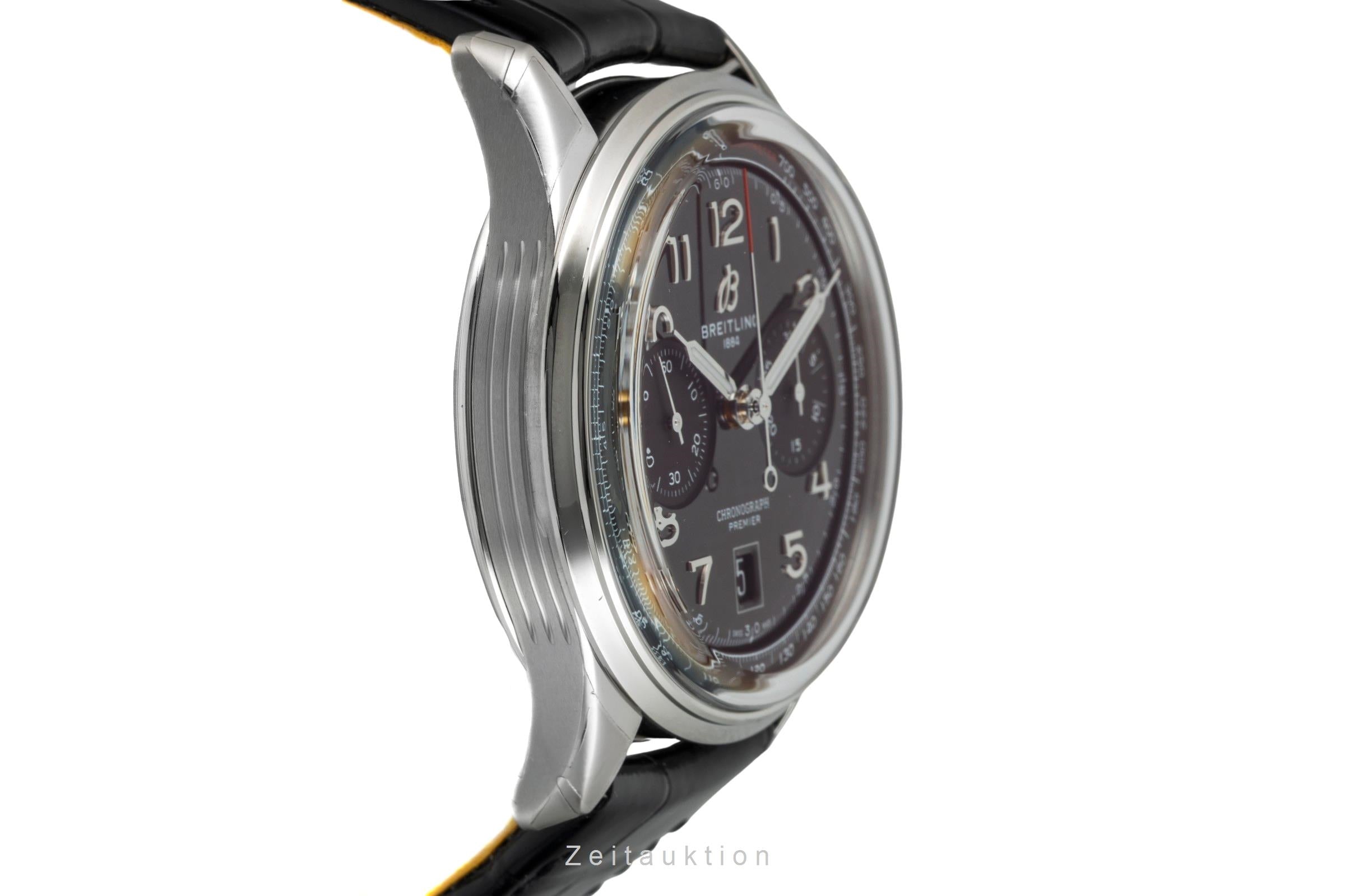 Breitling Premier cronógrafo acero automático reloj para caballeros AB0145221B1P1 LP: 9000EUR  [2602186]