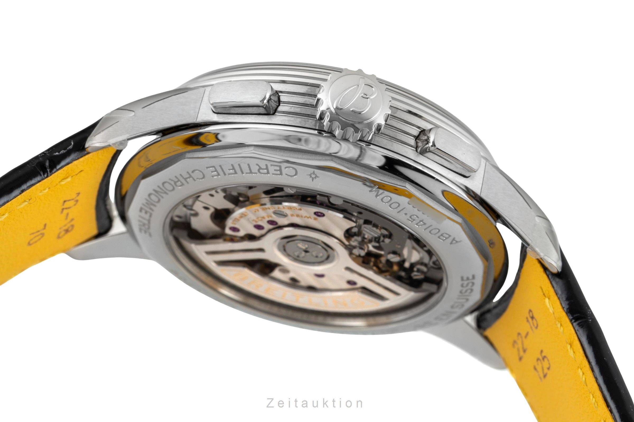 Breitling Premier cronógrafo acero automático reloj para caballeros AB0145221B1P1 LP: 9000EUR  [2602186]