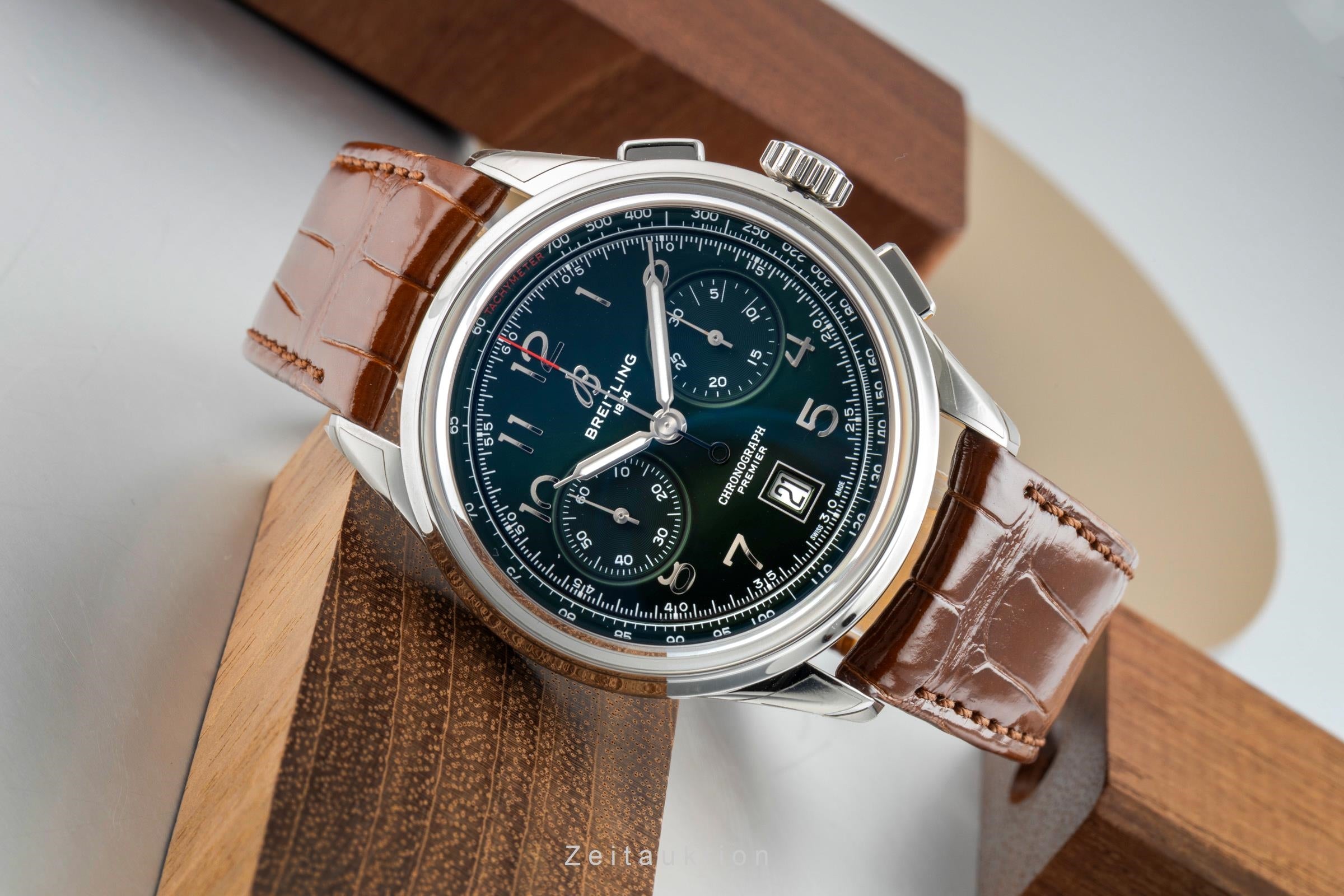 Breitling Premier chronographe acier automatique montre pour hommes AB0145371L1P1 LP: 9000EUR  [2602188]