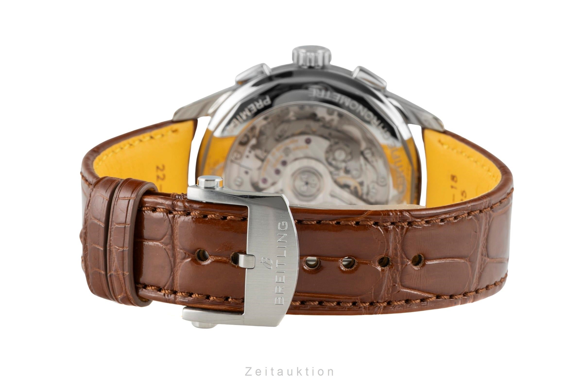 Breitling Premier chronographe acier automatique montre pour hommes AB0145371L1P1 LP: 9000EUR  [2602188]