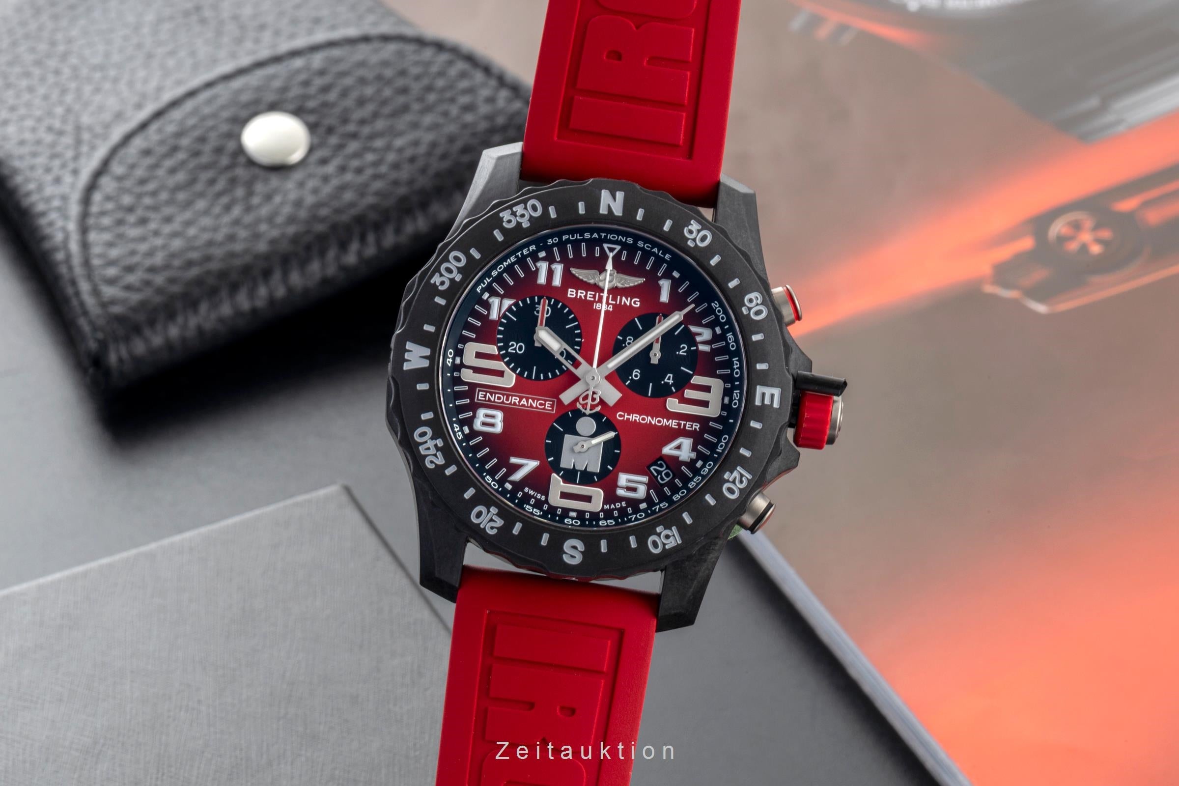 Breitling Endurance Pro chronographe breitlight quartz montre pour hommes X823109A1K1S1 LP: 3800EUR  [2602189]