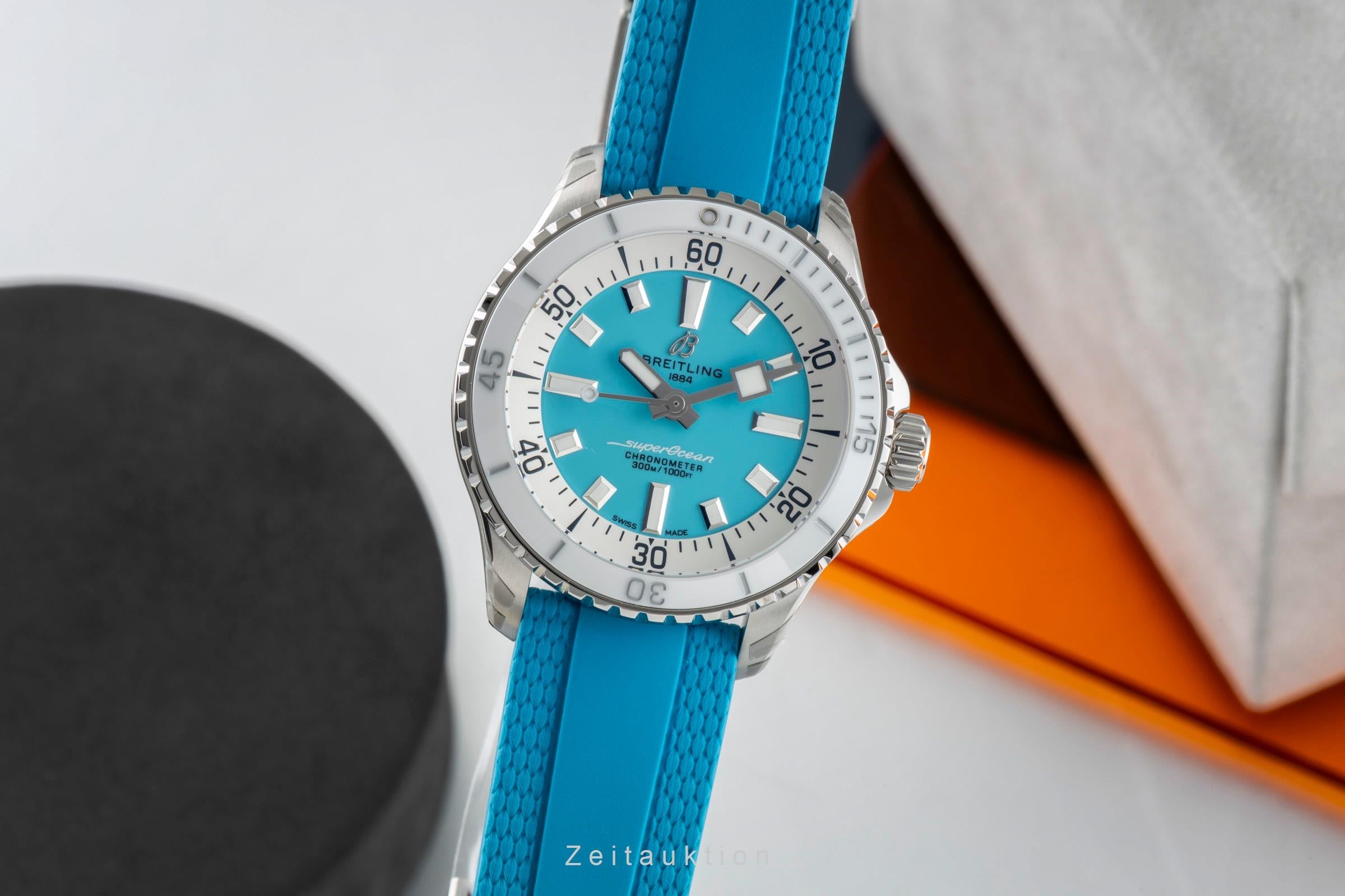 Breitling Superocean Automatic 36 Stahl Damenuhr Ref. A17377211C1S1 NP: 5350,- € [2602191]