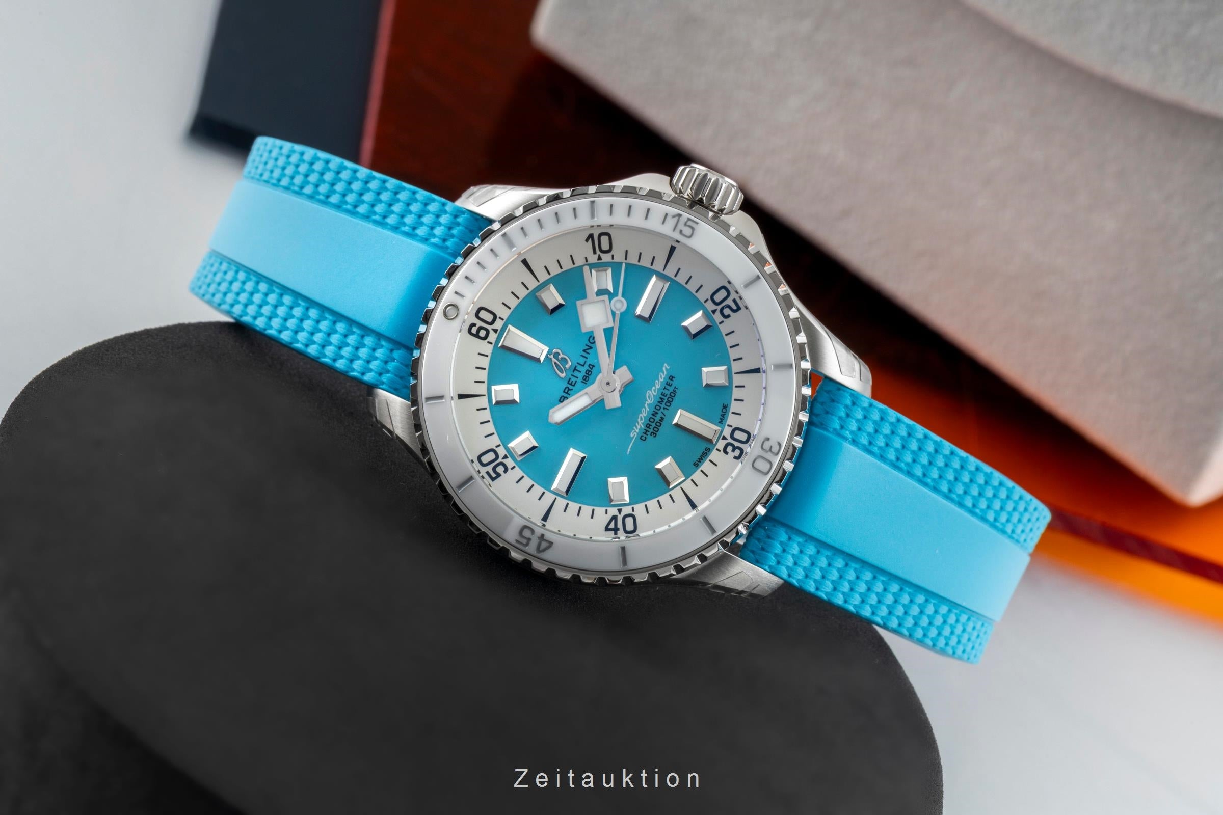 Breitling Superocean Automatic 36 Stahl Damenuhr Ref. A17377211C1S1 NP: 5350,- € [2602191]