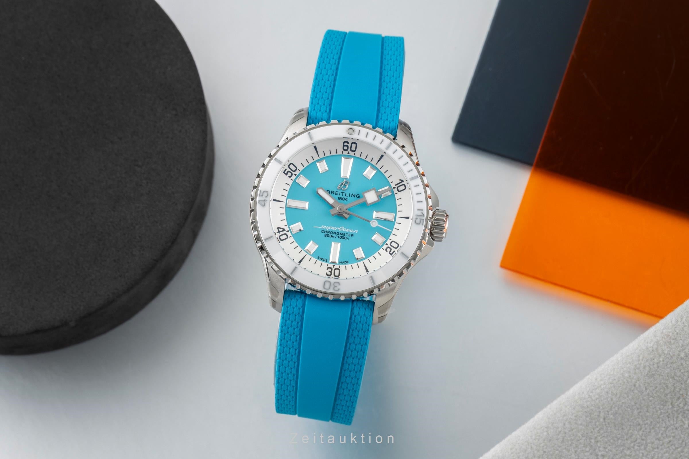 Breitling Superocean Automatic 36 Stahl Damenuhr Ref. A17377211C1S1 NP: 5350,- € [2602191]