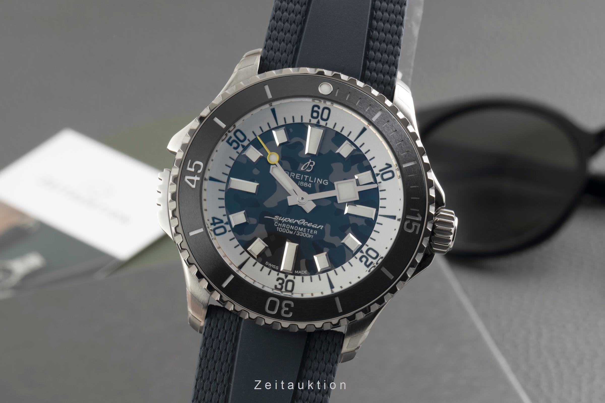 Breitling Superocean Automatic 46 Super Diver Titan Ref. E10379351B1S1 B&P New [2602192]