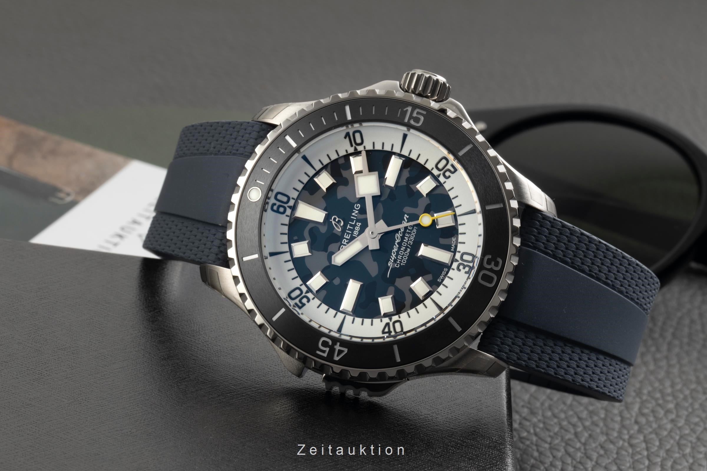 Breitling Superocean Automatic 46 Super Diver Titan Ref. E10379351B1S1 B&P New [2602192]