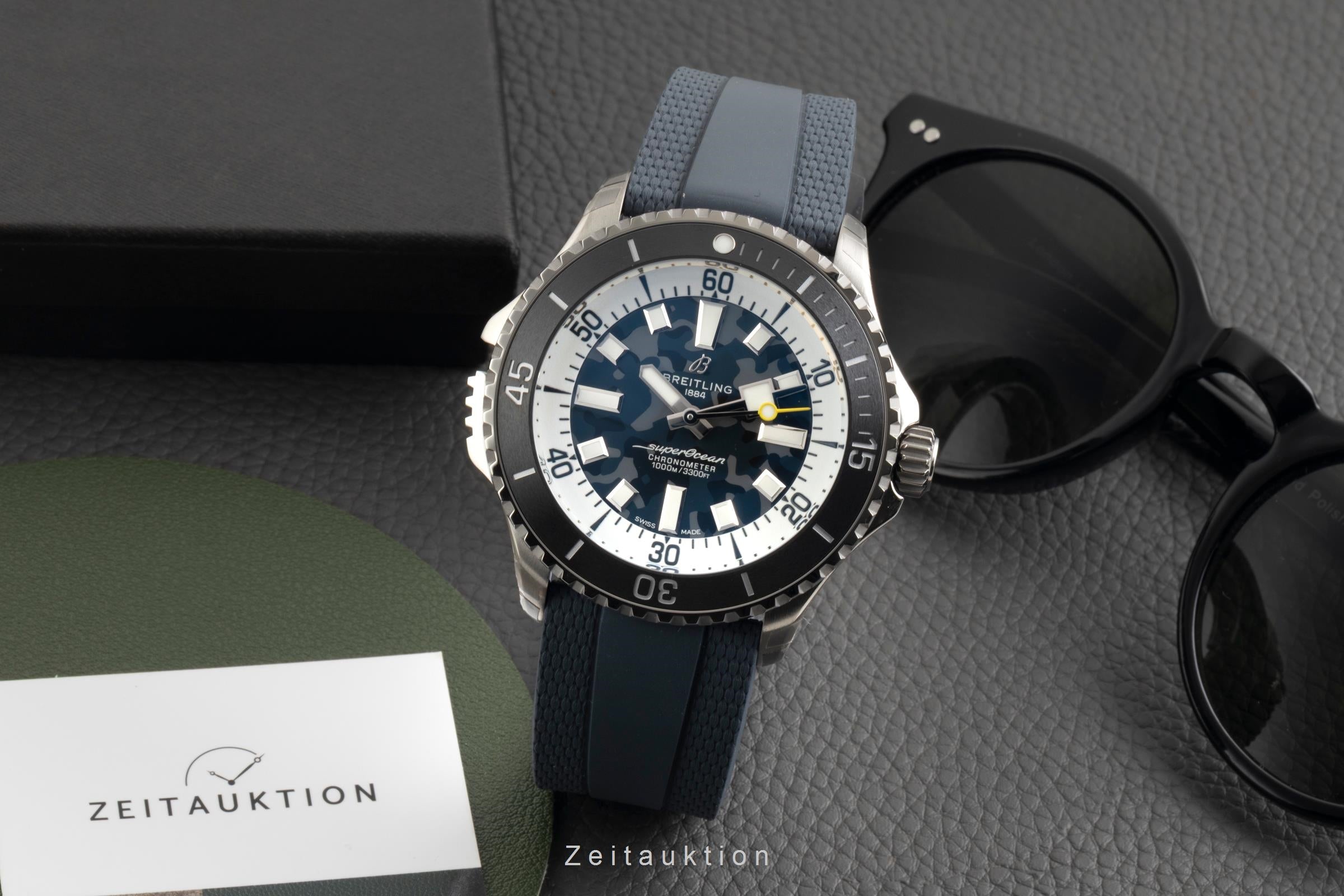 Breitling Superocean Automatic 46 Super Diver Titan Ref. E10379351B1S1 B&P New [2602192]