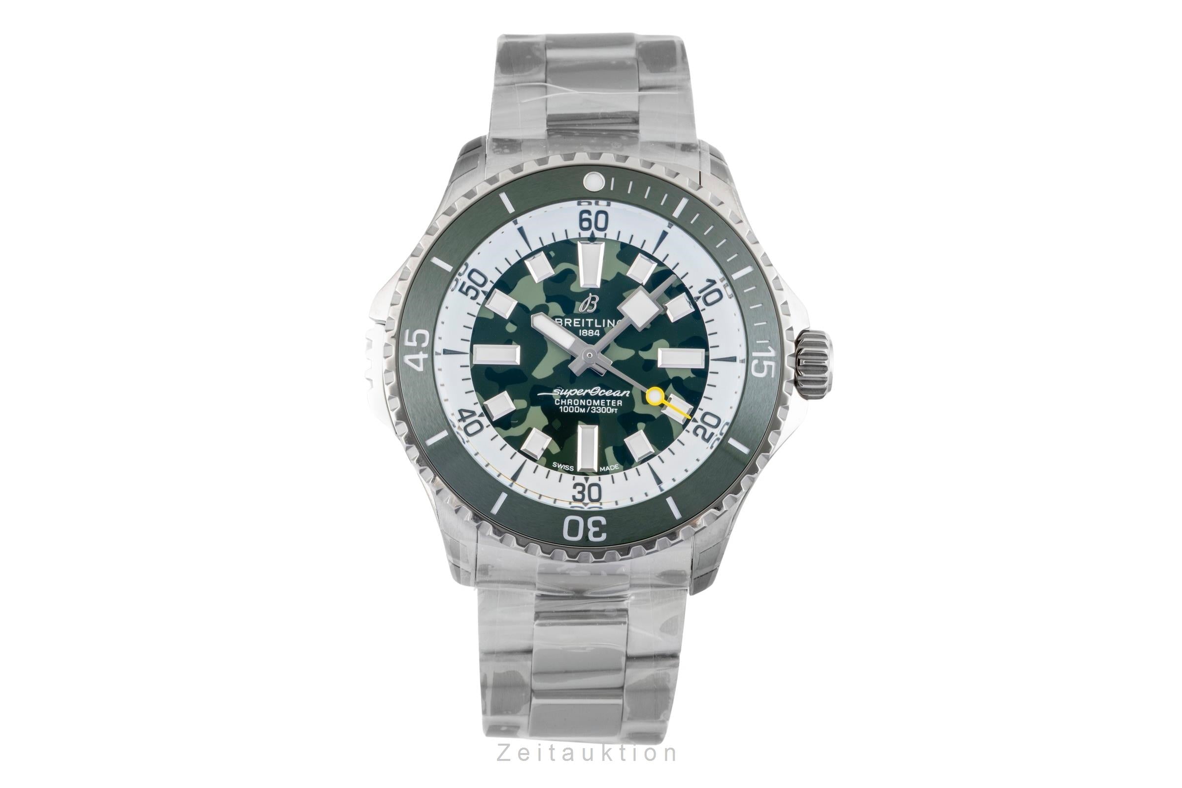 Breitling Superocean 46 Super Diver Titan Automatik Ref. E10379D3L1E1 B&P New [2602194]