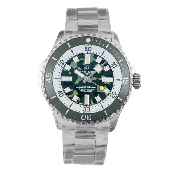 Breitling Superocean 46 Super Diver Titan Automatik Ref. E10379D3L1E1 B&P New [2602194]