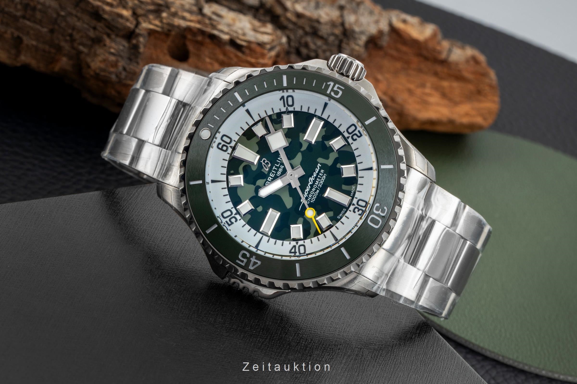 Breitling Superocean 46 Super Diver Titan Automatik Ref. E10379D3L1E1 B&P New [2602194]