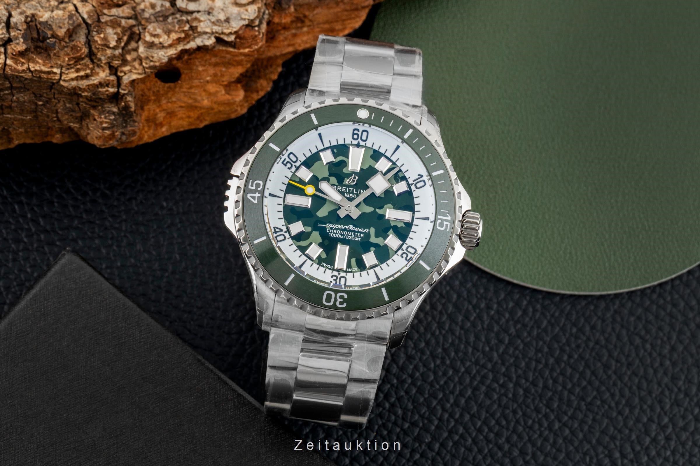 Breitling Superocean 46 Super Diver Titan Automatik Ref. E10379D3L1E1 B&P New [2602194]