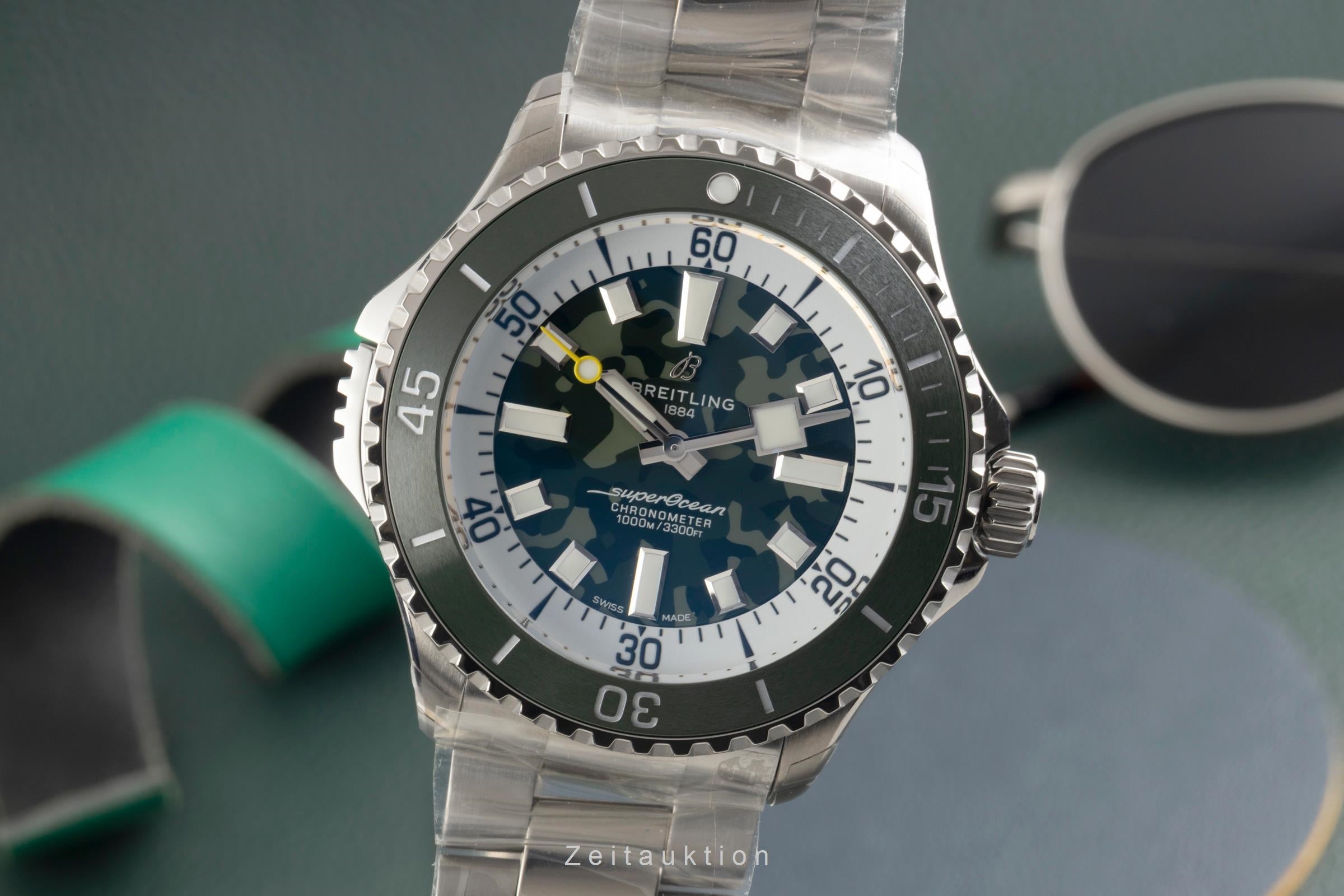 Breitling Superocean titanio automatismo orologio da uomo E10379D31L1E1 LP: 7350EUR  [2602195]