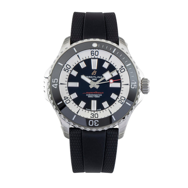 Breitling Superocean Automatic 46 Stahl Automatik Ref. A17378211B1S1 B&P New [2602196]