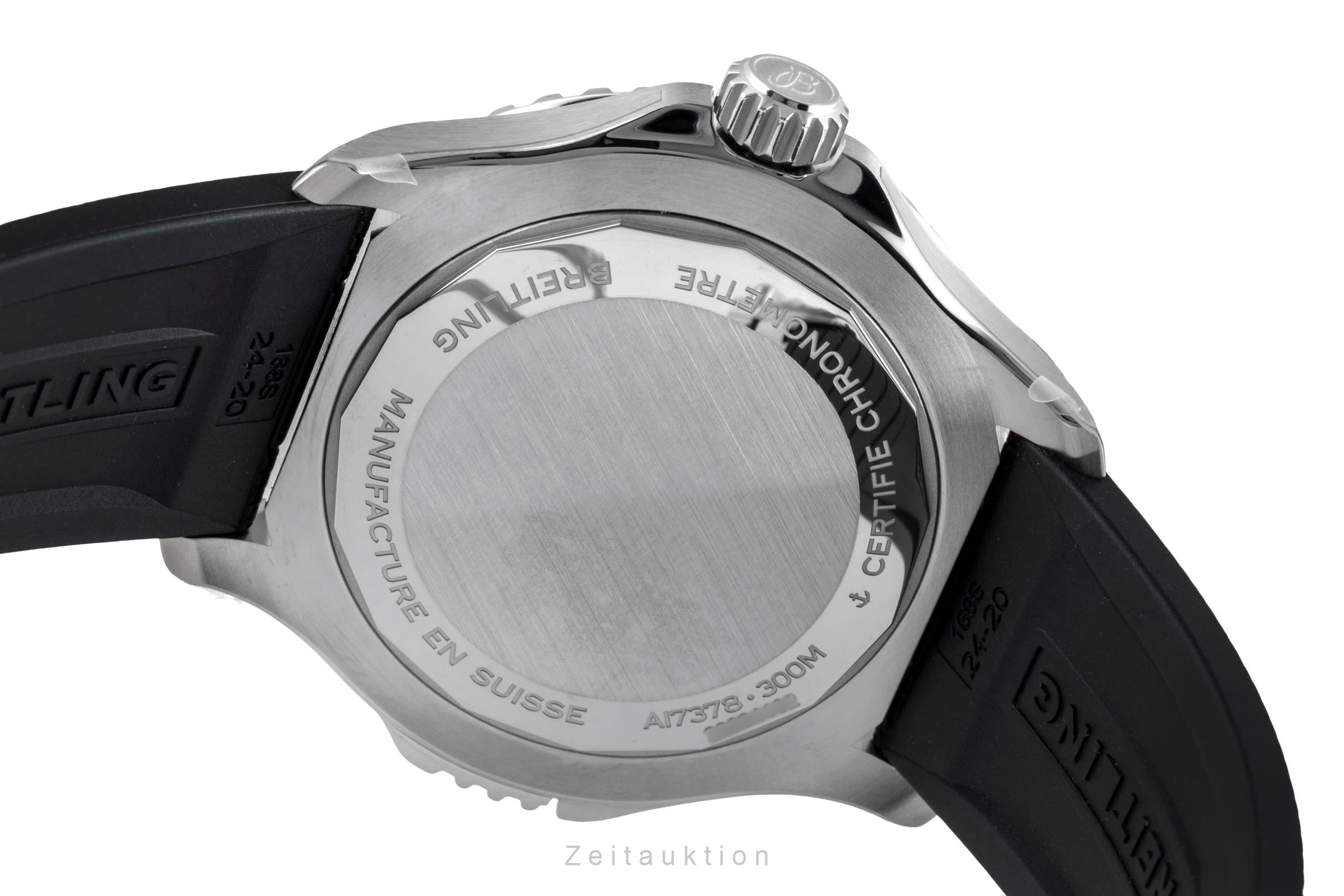 Breitling Superocean Automatic 46 Stahl Automatik Ref. A17378211B1S1 B&P New [2602196]