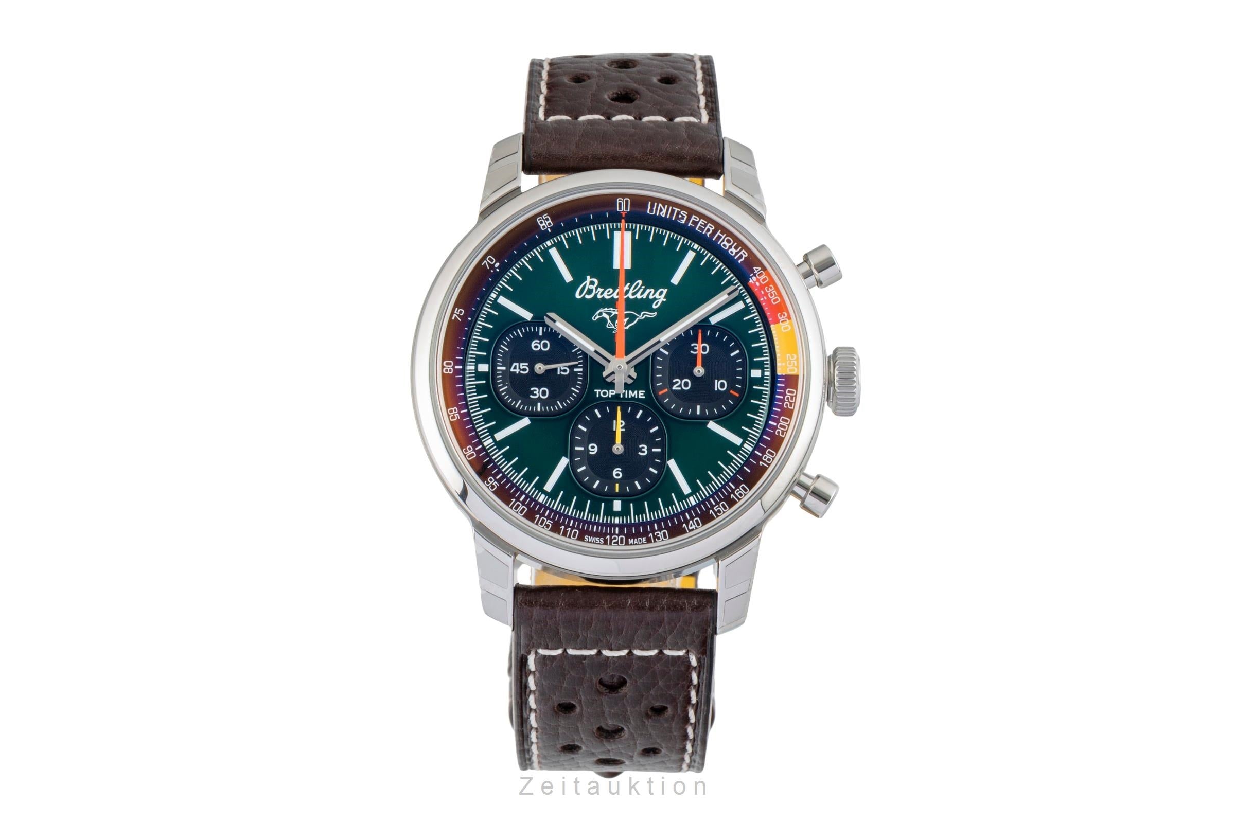 Breitling Top Time chronograph steel automatic men's watch AB01762A1L1X1 LP: 7250EUR  [2602198]