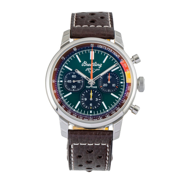 Breitling Top Time chronograph steel automatic men's watch AB01762A1L1X1 LP: 7250EUR  [2602198]