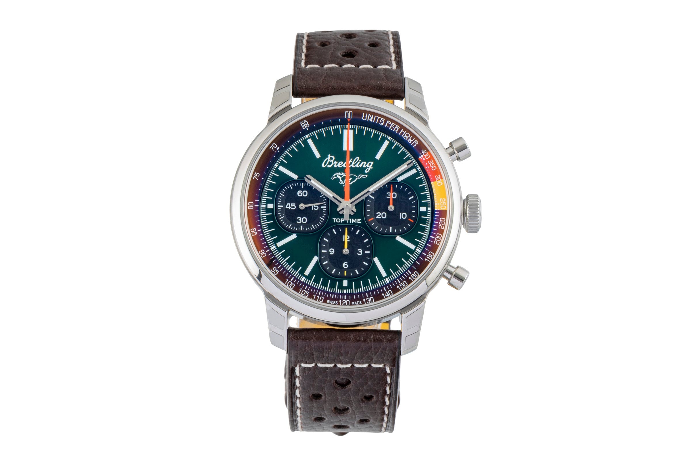 Breitling Top Time chronograph steel automatic men's watch AB01762A1L1X1 LP: 7250EUR  [2602198]