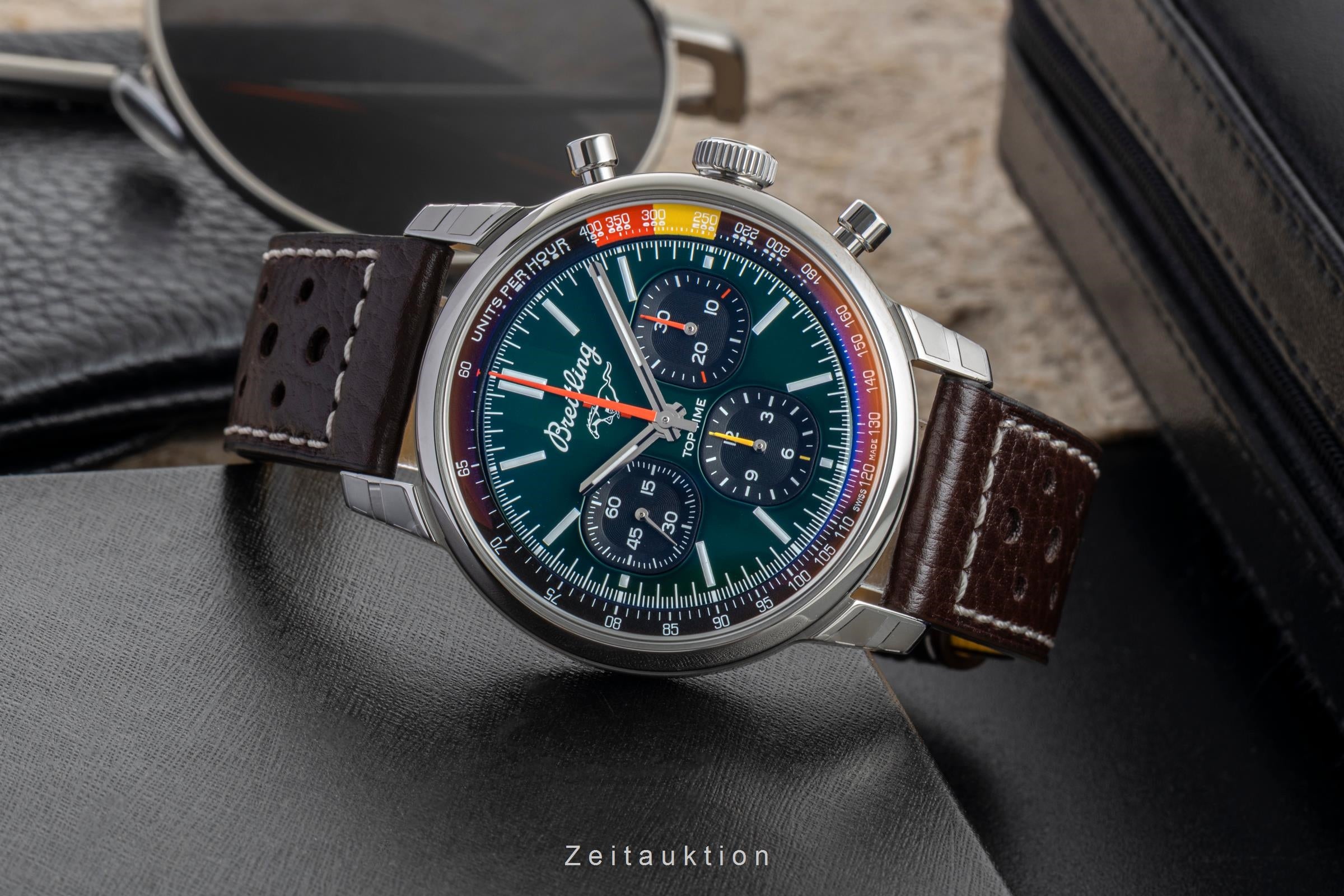 Breitling Top Time chronograph steel automatic men's watch AB01762A1L1X1 LP: 7250EUR  [2602198]