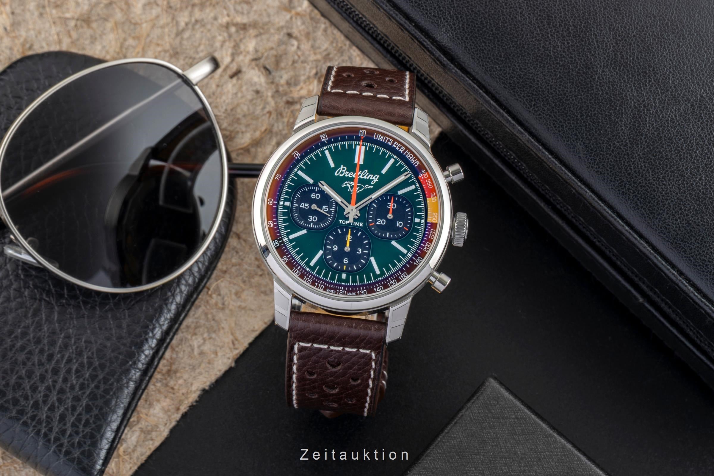 Breitling Top Time chronograph steel automatic men's watch AB01762A1L1X1 LP: 7250EUR  [2602198]