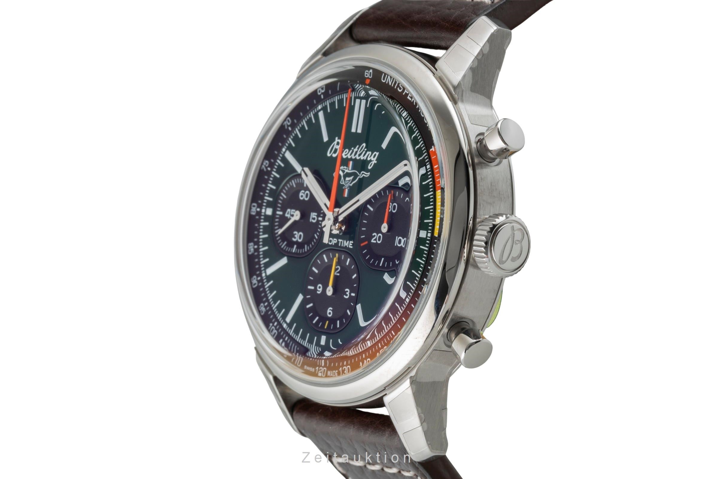 Breitling Top Time chronograph steel automatic men's watch AB01762A1L1X1 LP: 7250EUR  [2602198]