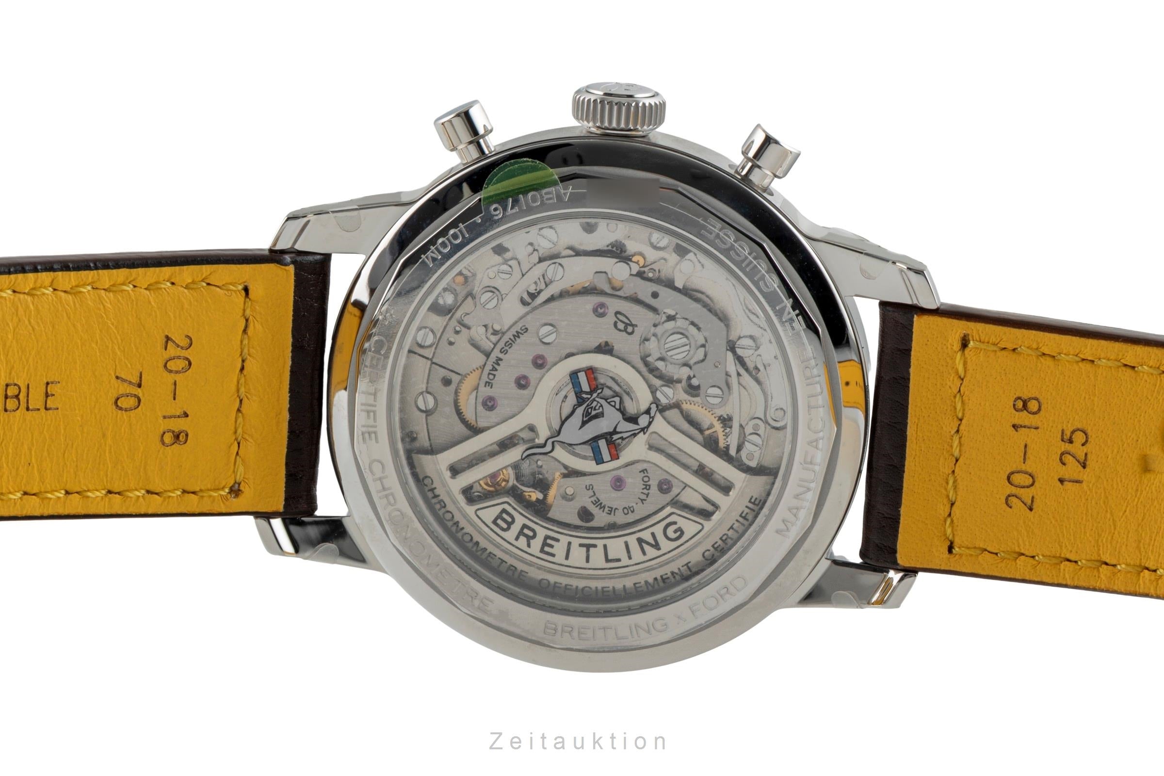 Breitling Top Time chronograph steel automatic men's watch AB01762A1L1X1 LP: 7250EUR  [2602198]