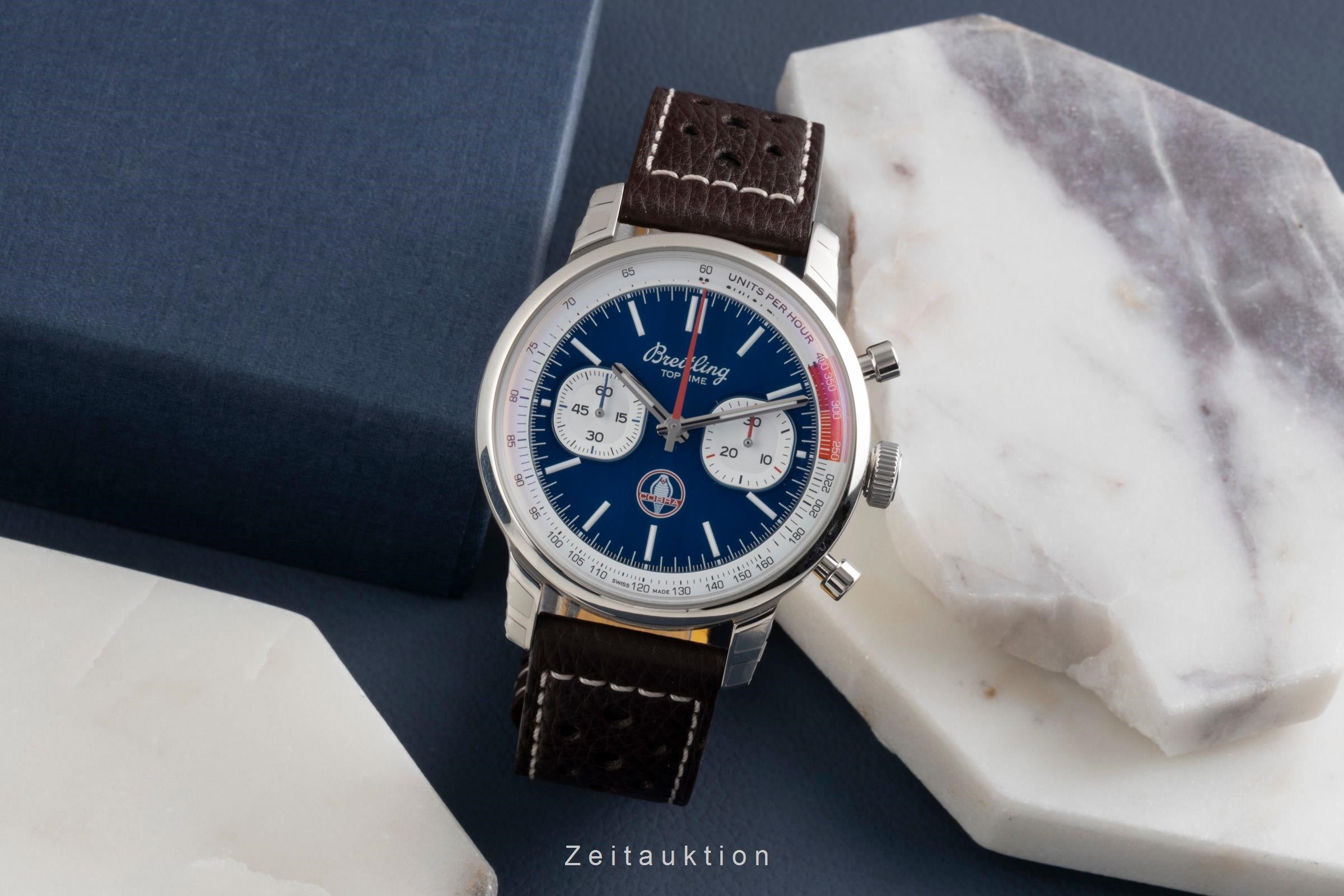 Breitling Top Time chronograph steel automatic men's watch AB01763A1C1X1 LP: 7650EUR  [2602199]