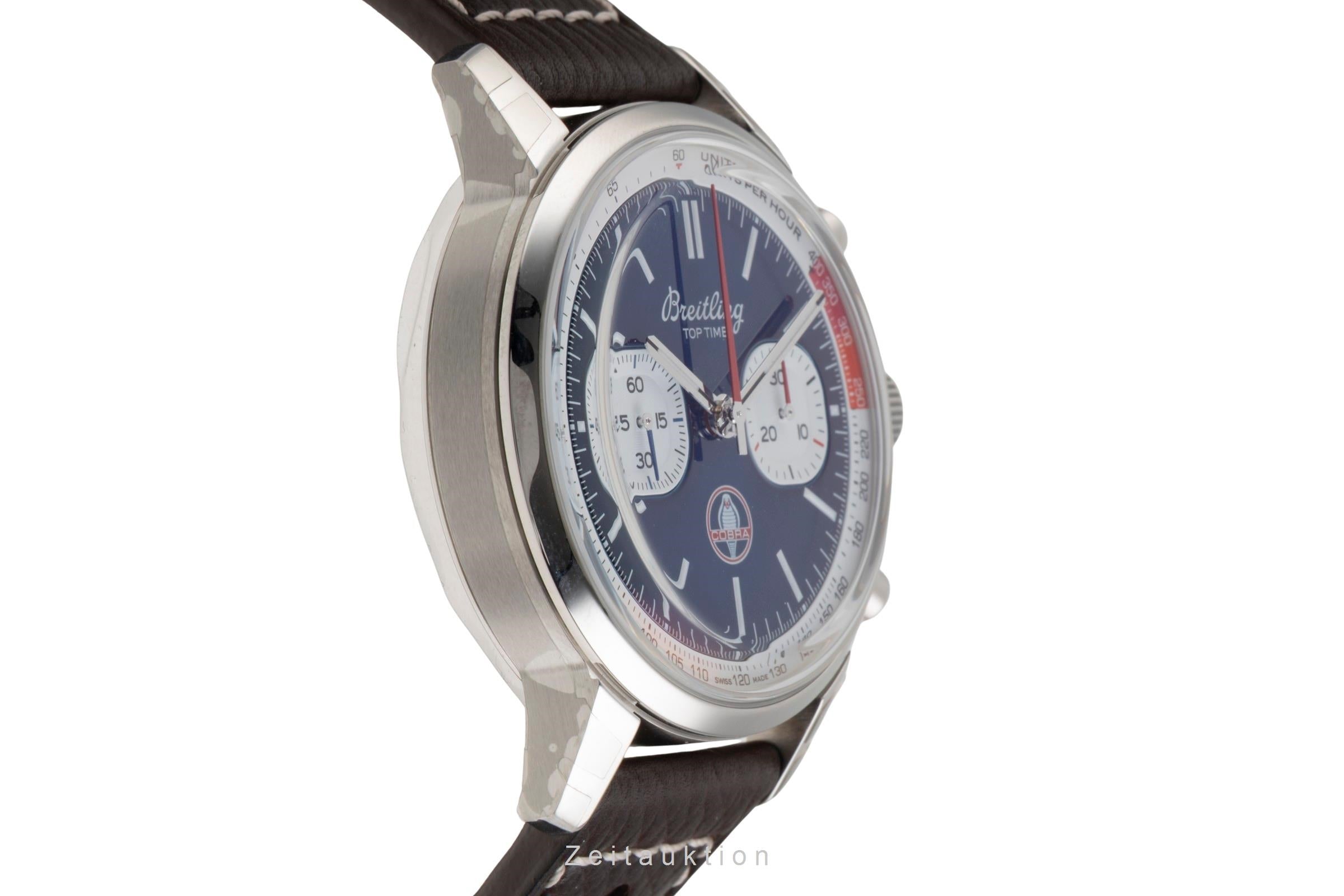 Breitling Top Time chronograph steel automatic men's watch AB01763A1C1X1 LP: 7650EUR  [2602199]