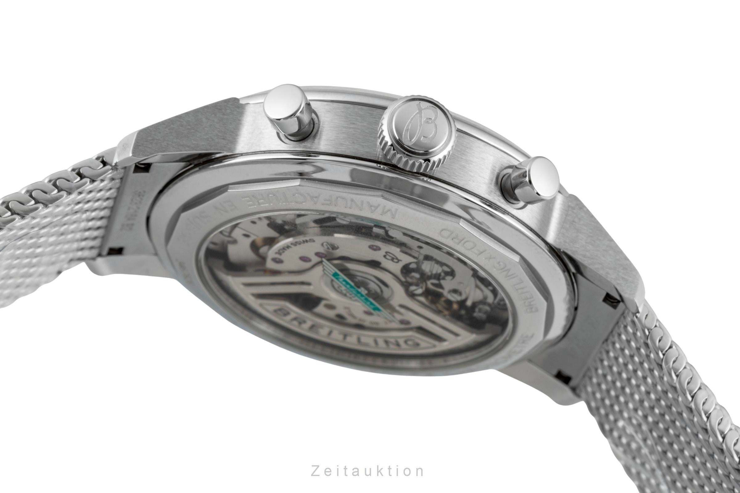 Breitling Top Time chronograph steel automatic men's watch AB01766A1A1A1 LP: 7650EUR  [2602201]