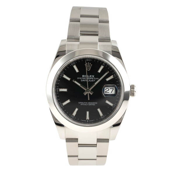Rolex Datejust steel automatic men's watch 126300  [2602203]