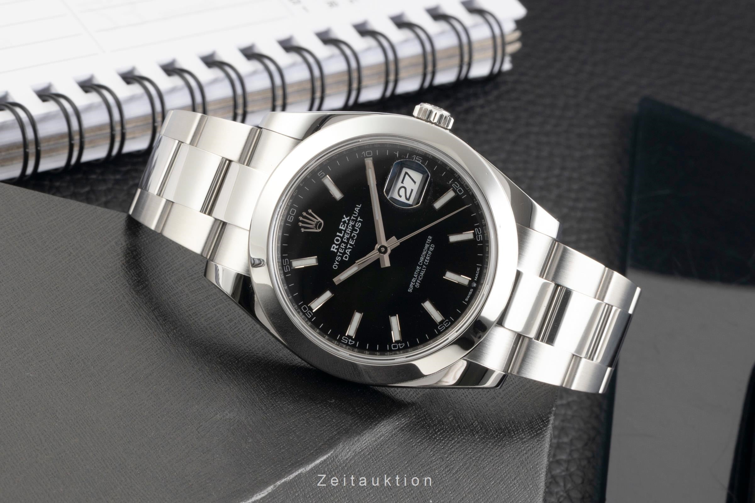 Rolex Datejust steel automatic men's watch 126300  [2602203]