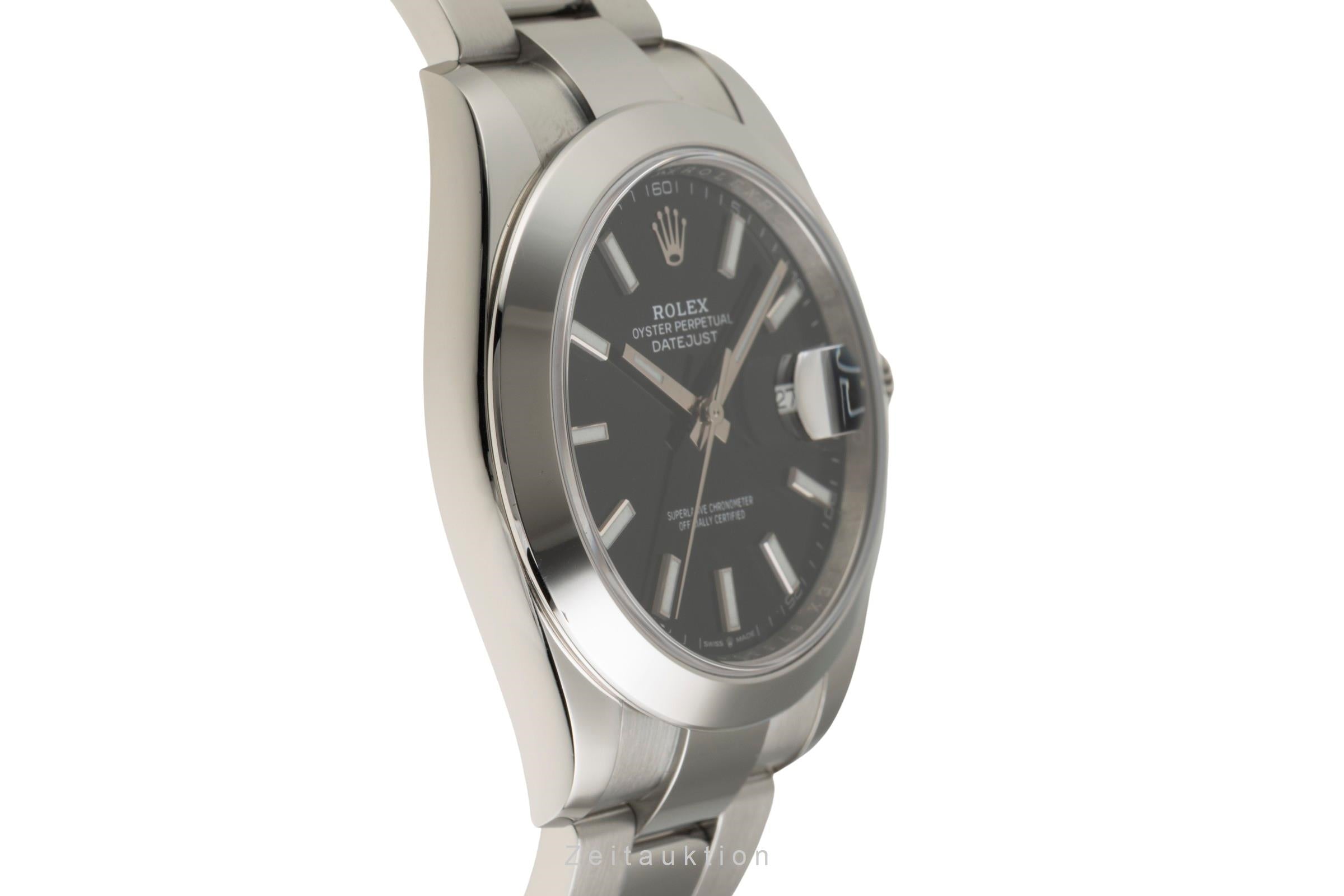 Rolex Datejust steel automatic men's watch 126300  [2602203]
