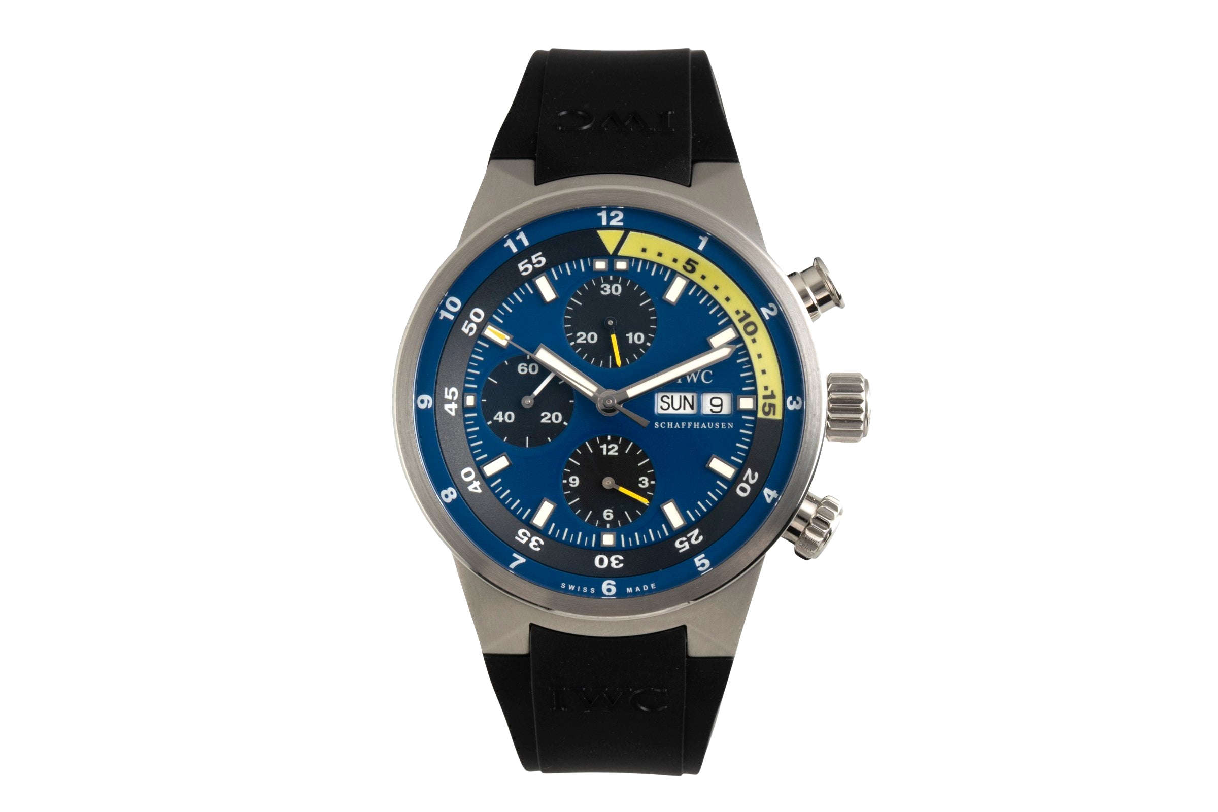 IWC Aquatimer chronograph steel automatic men's watch IW378203 Limited  [2602204]