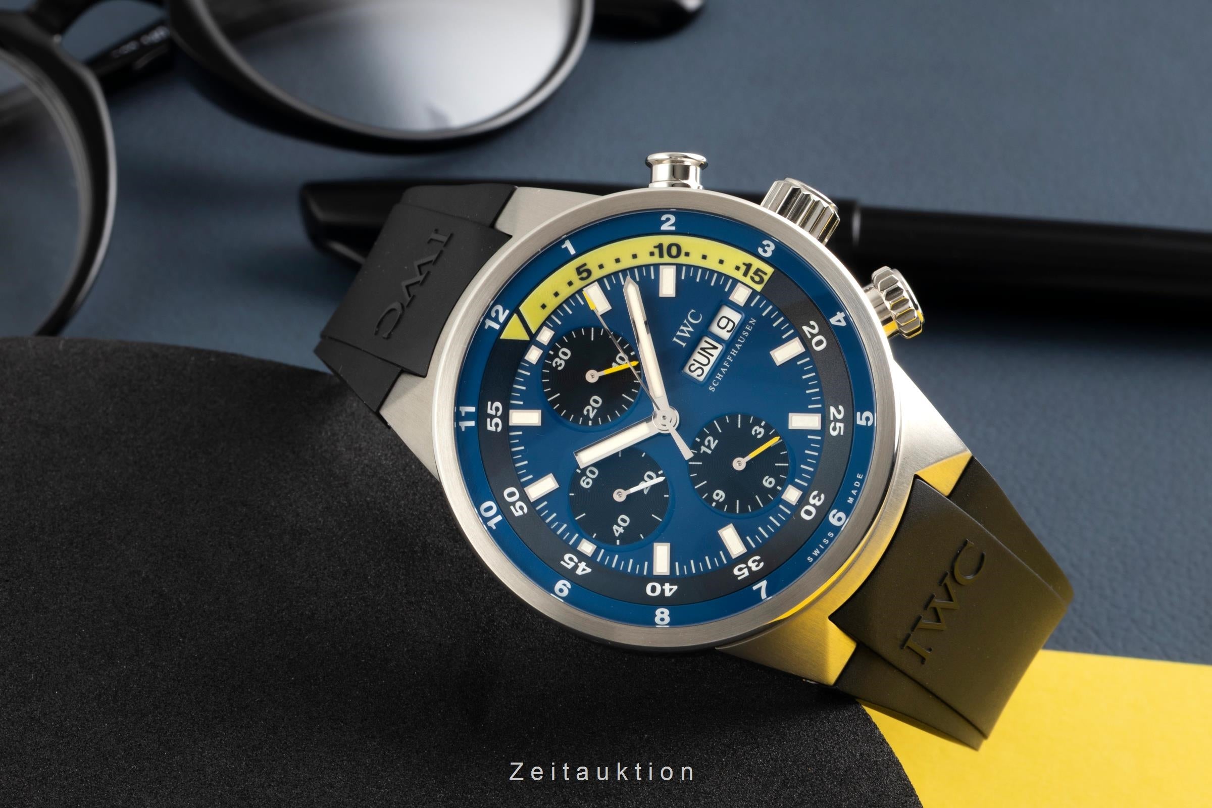 IWC Aquatimer cronógrafo acero automático reloj para caballeros IW378203 Limited  [2602204]