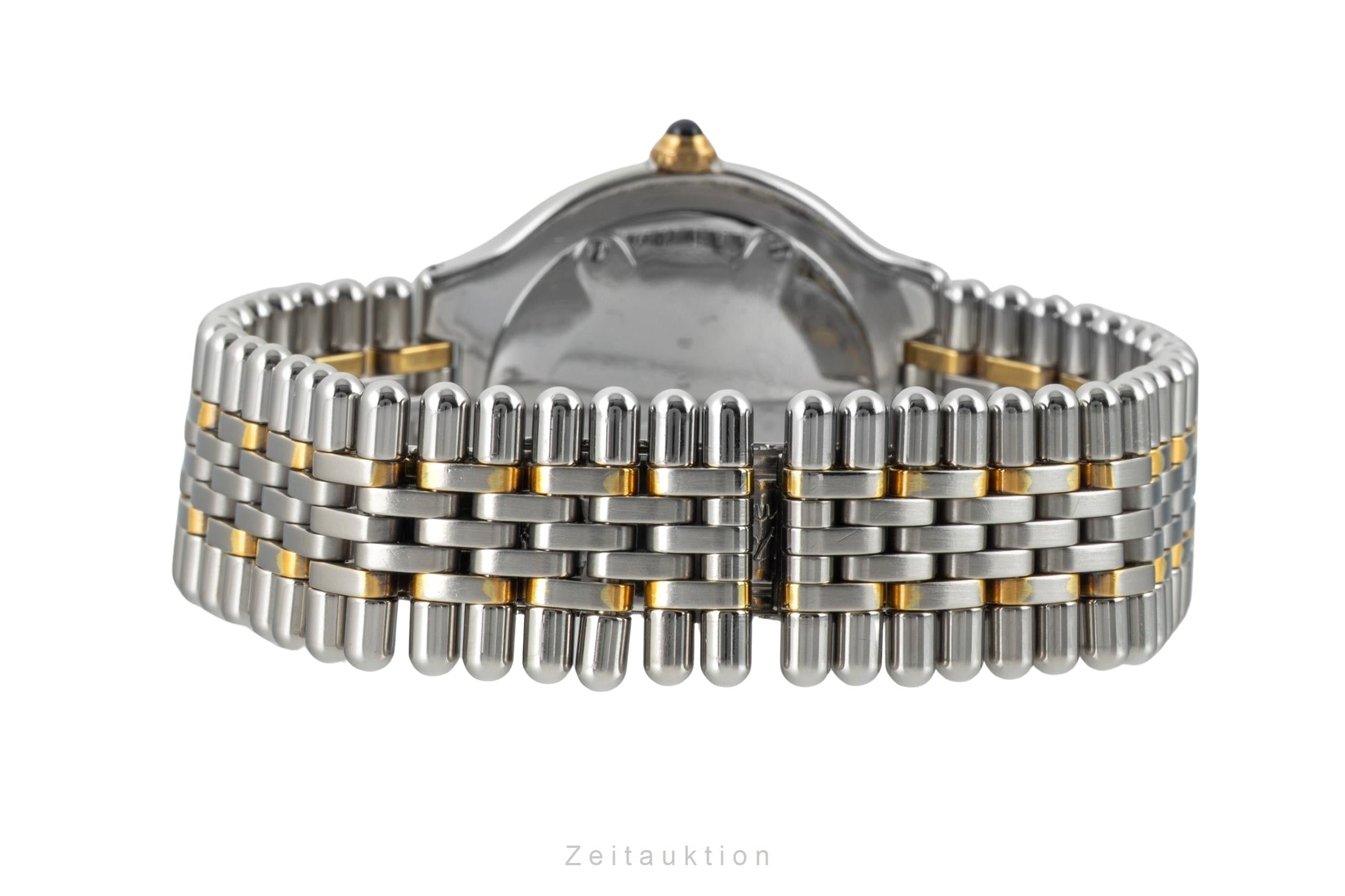 Cartier Ligne 21 acier / doré quartz montre pour femmes  [2602205]