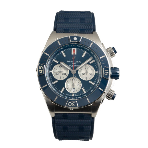 Breitling Chronomat chronograph steel automatic men's watch AB0136161C1S1 LP: 10000EUR  [2602207]