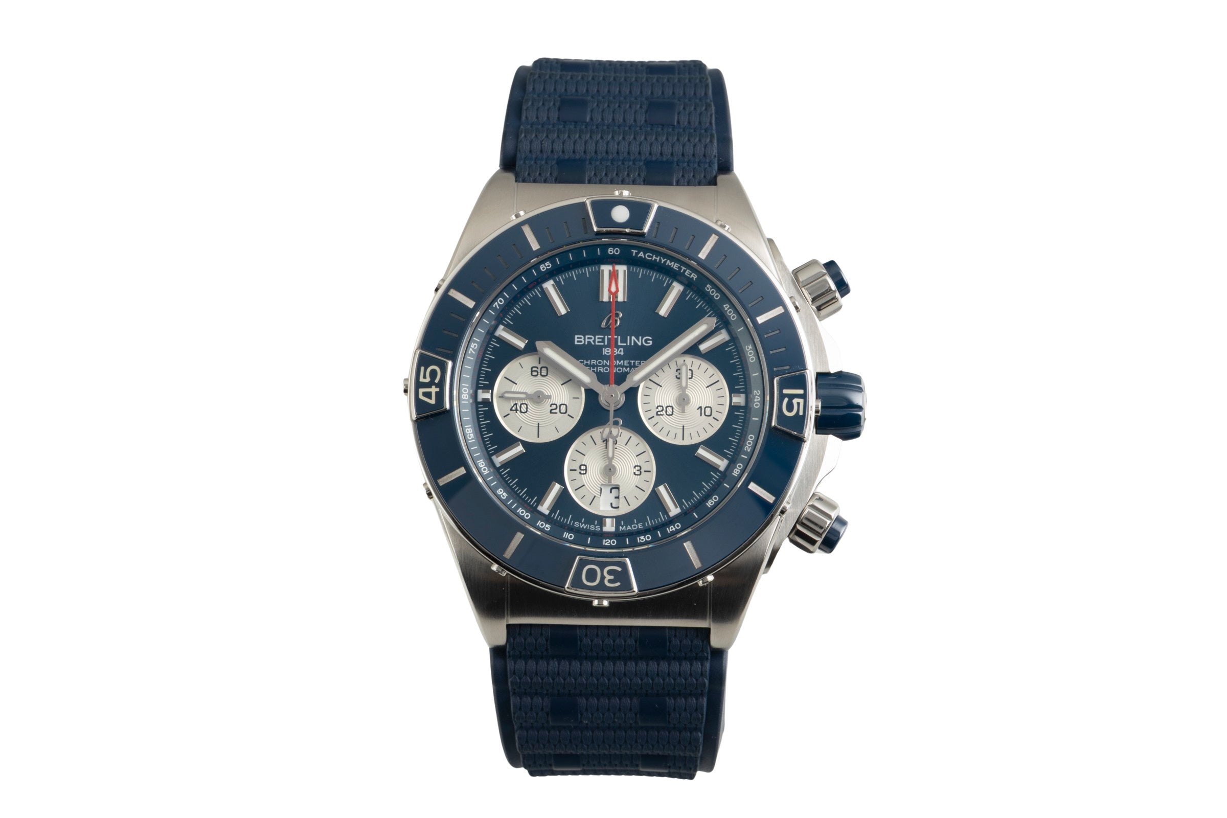 Breitling Chronomat chronograph steel automatic men's watch AB0136161C1S1 LP: 10000EUR  [2602207]