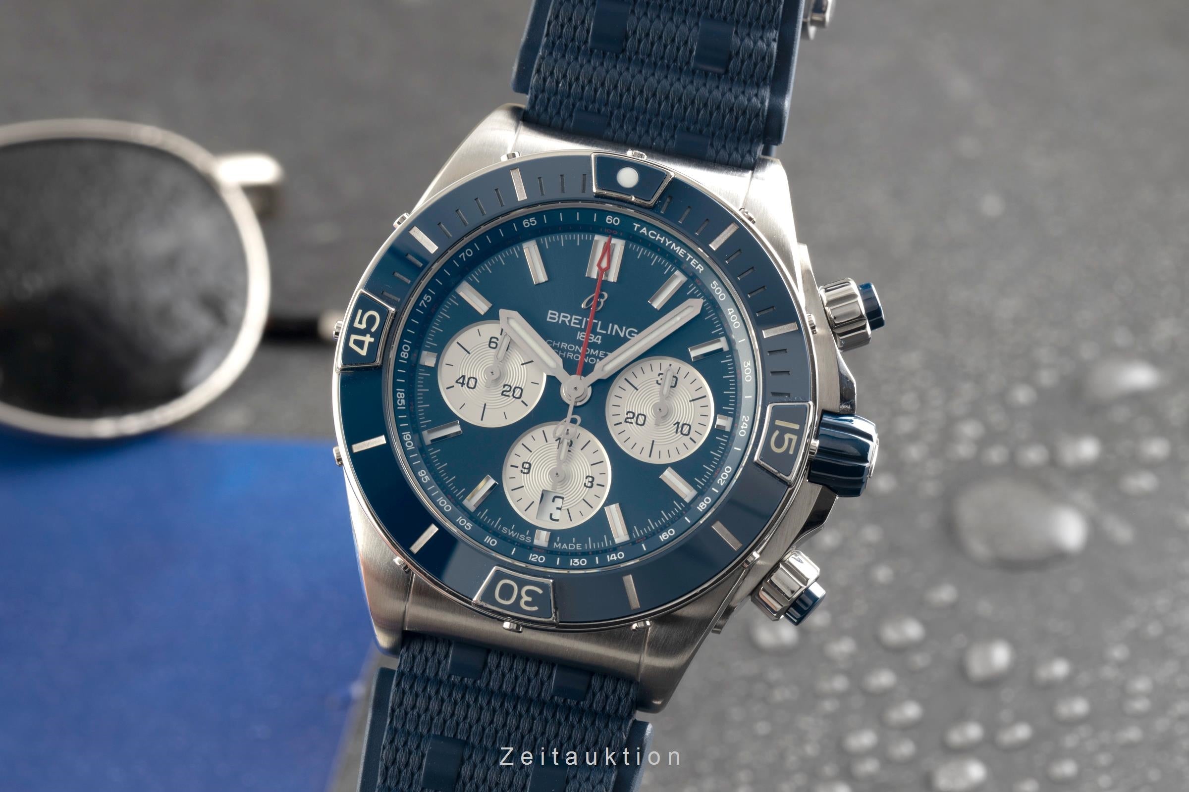 Breitling Chronomat chronograph steel automatic men's watch AB0136161C1S1 LP: 10000EUR  [2602207]