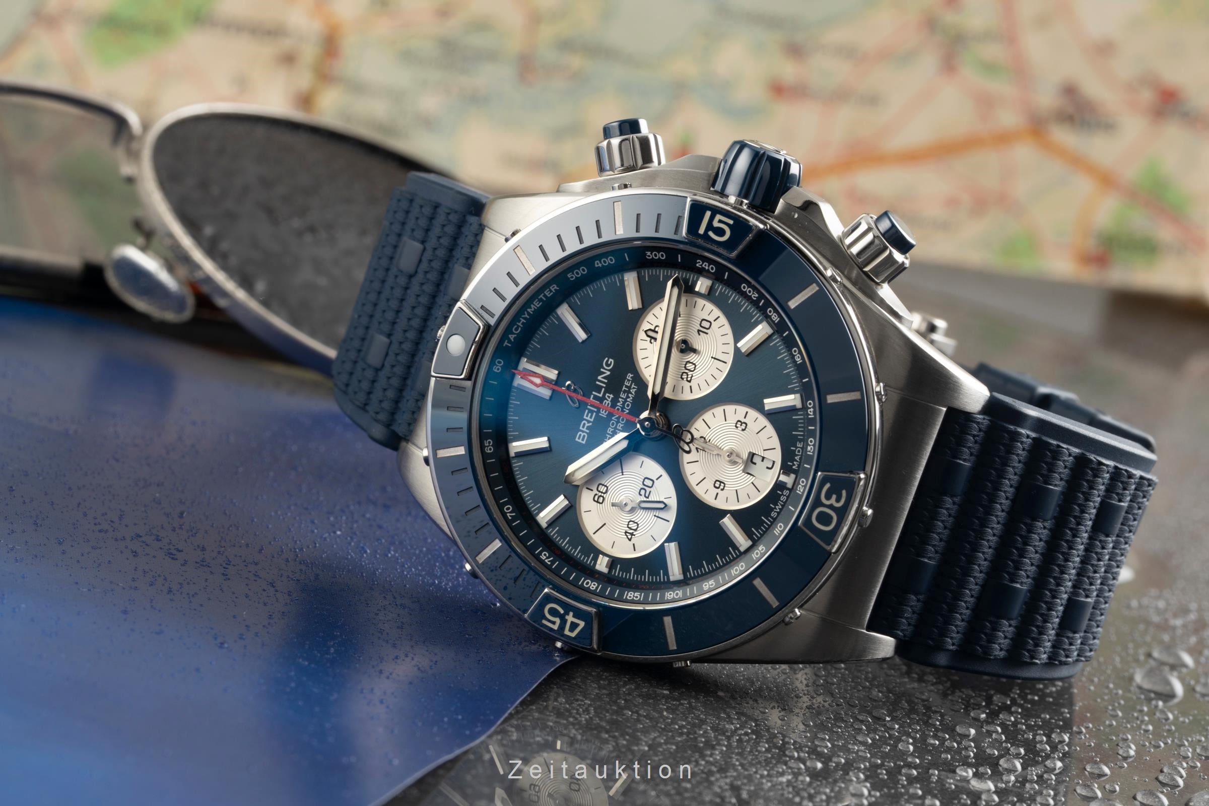 Breitling Chronomat chronograph steel automatic men's watch AB0136161C1S1 LP: 10000EUR  [2602207]