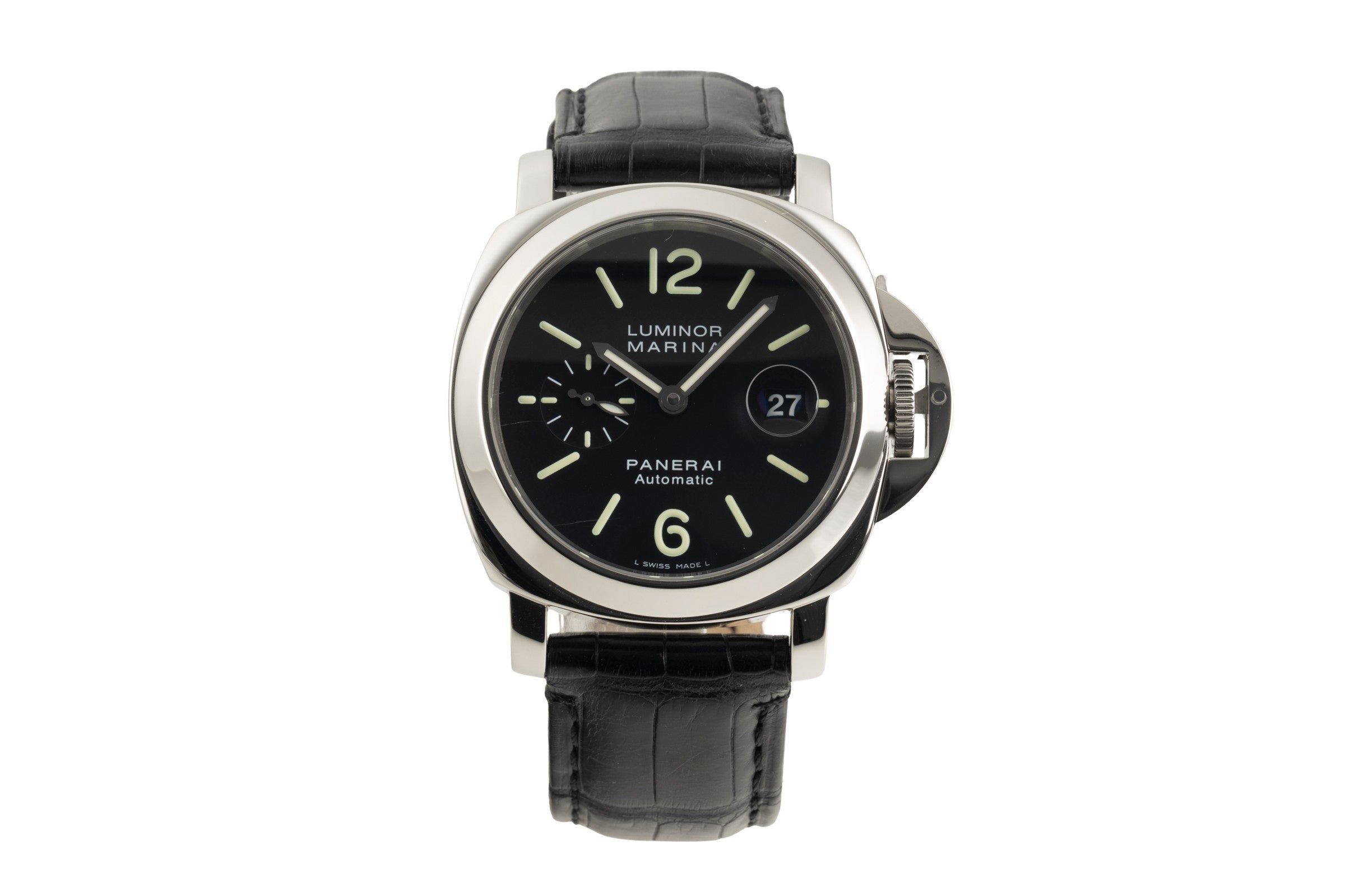 Panerai Luminor Marina acciaio automatismo orologio da uomo PAM00104  [2602209]