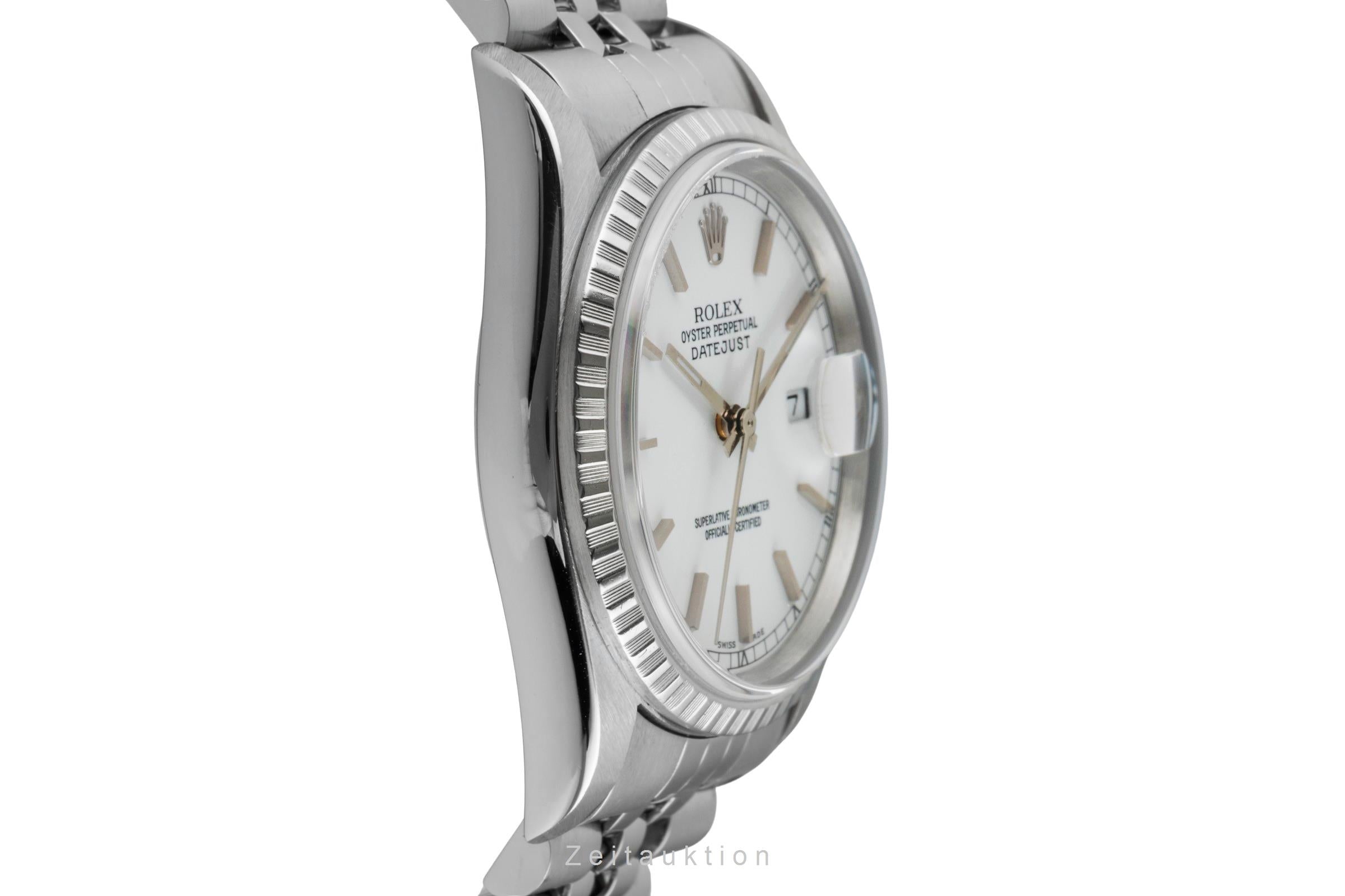 Rolex Datejust acero automático reloj para caballeros 16220  [2602210]