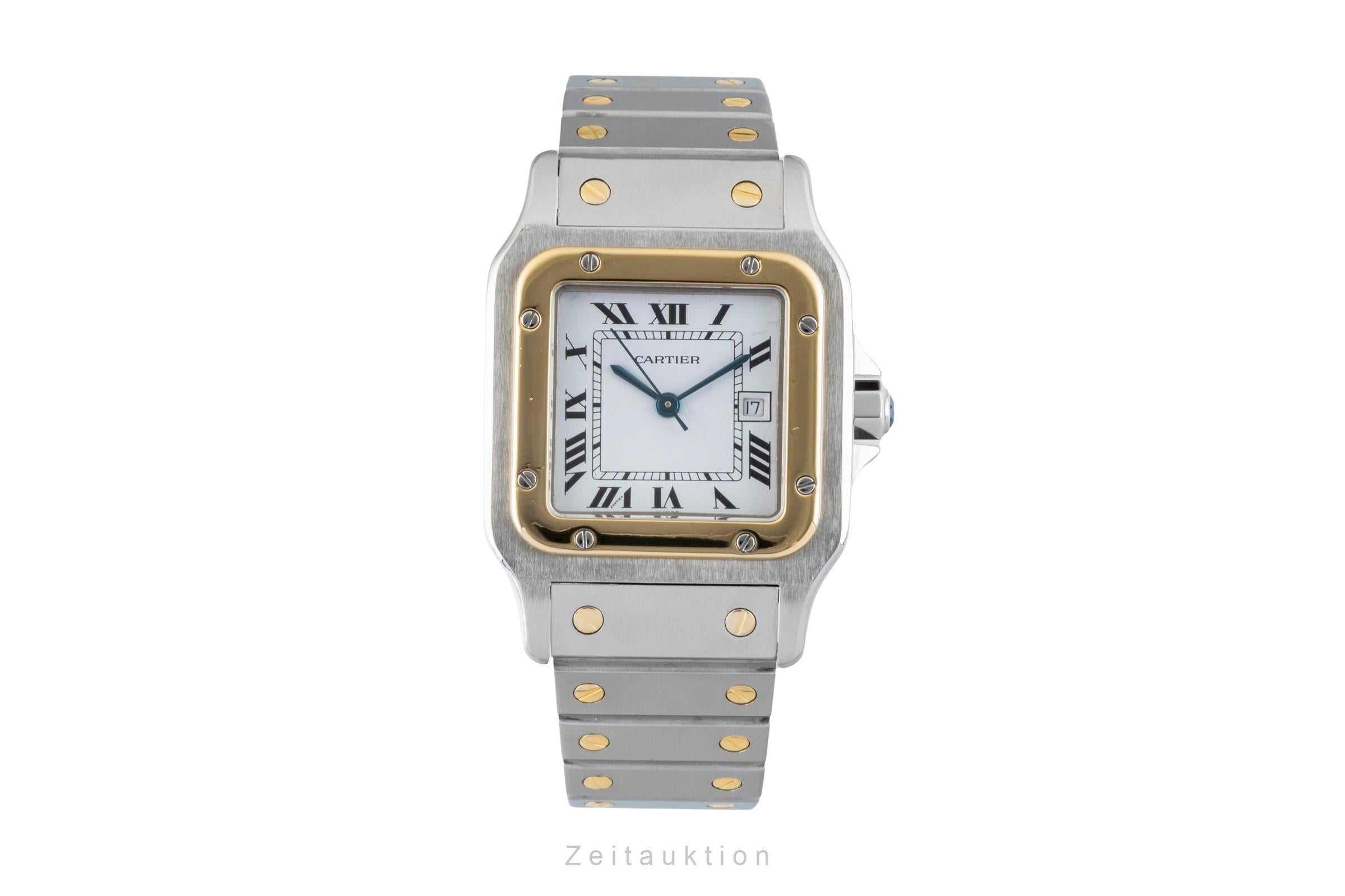 Cartier Santos acier / or  automatique montre pour hommes 81036288  [2602214]