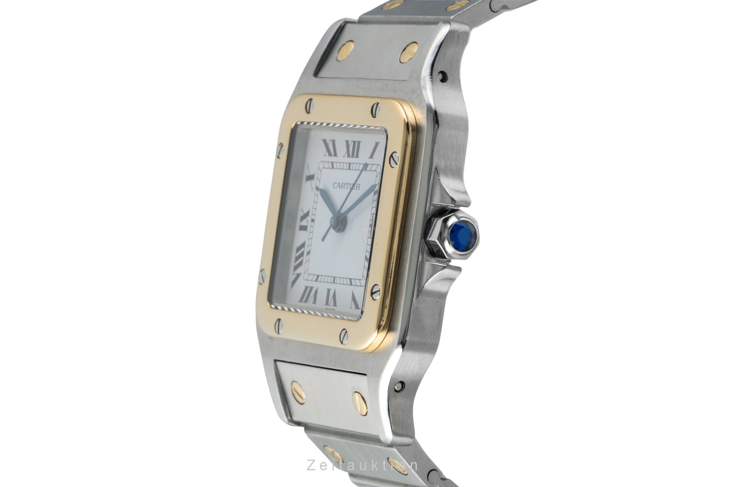 Cartier Santos acier / or  automatique montre pour hommes 81036288  [2602214]